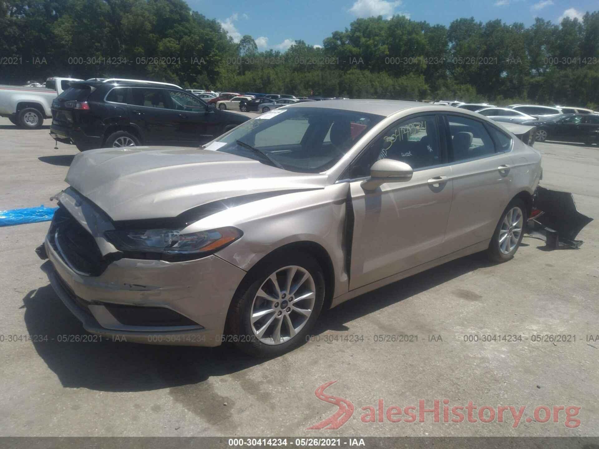 3FA6P0H79HR120419 2017 FORD FUSION