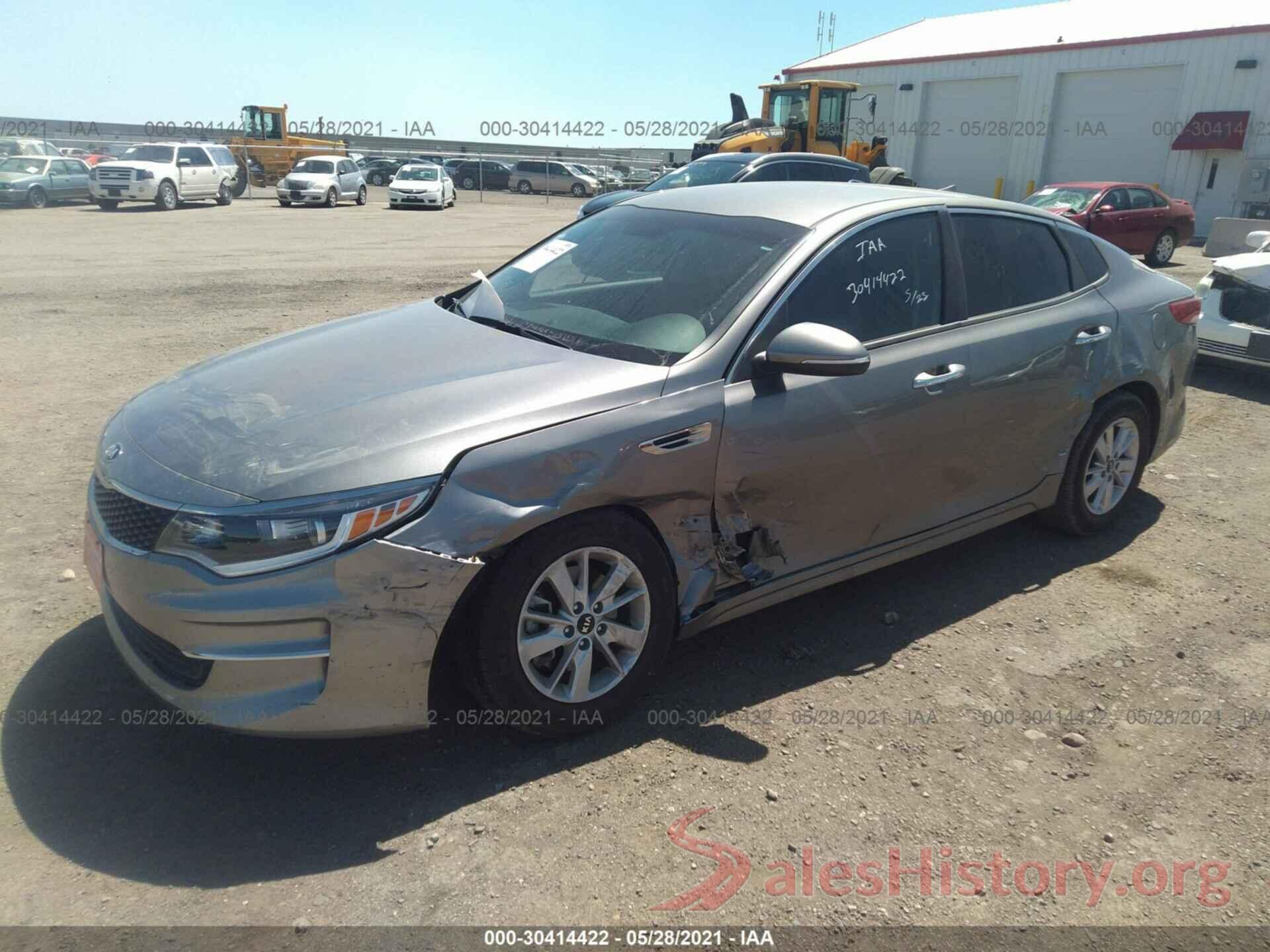 5XXGT4L33JG227847 2018 KIA OPTIMA