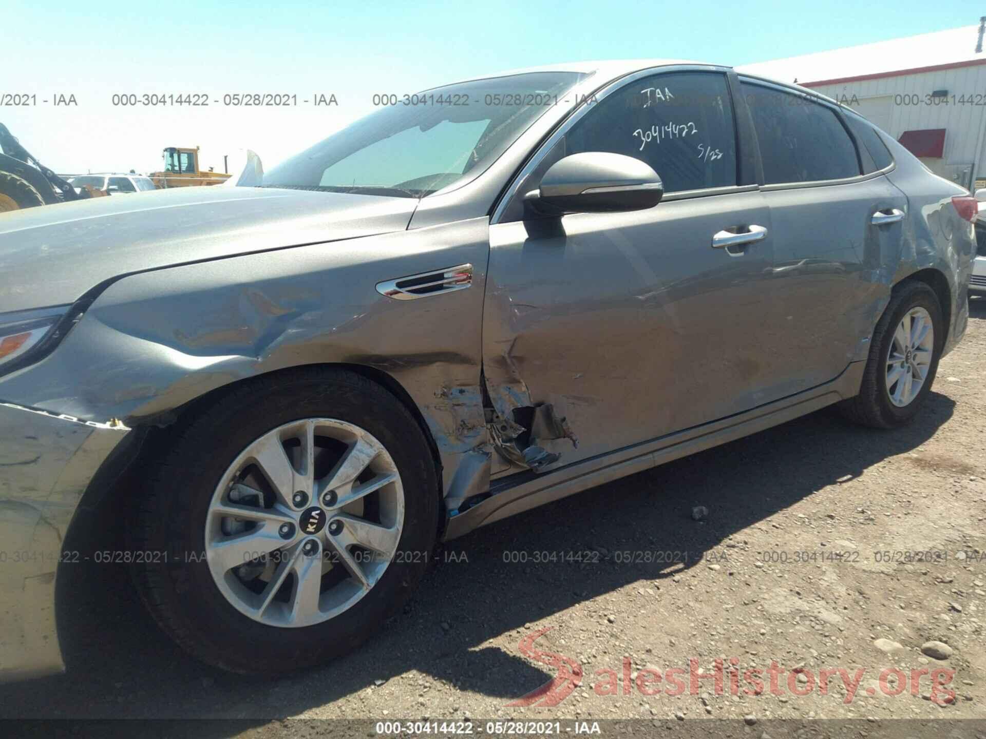 5XXGT4L33JG227847 2018 KIA OPTIMA