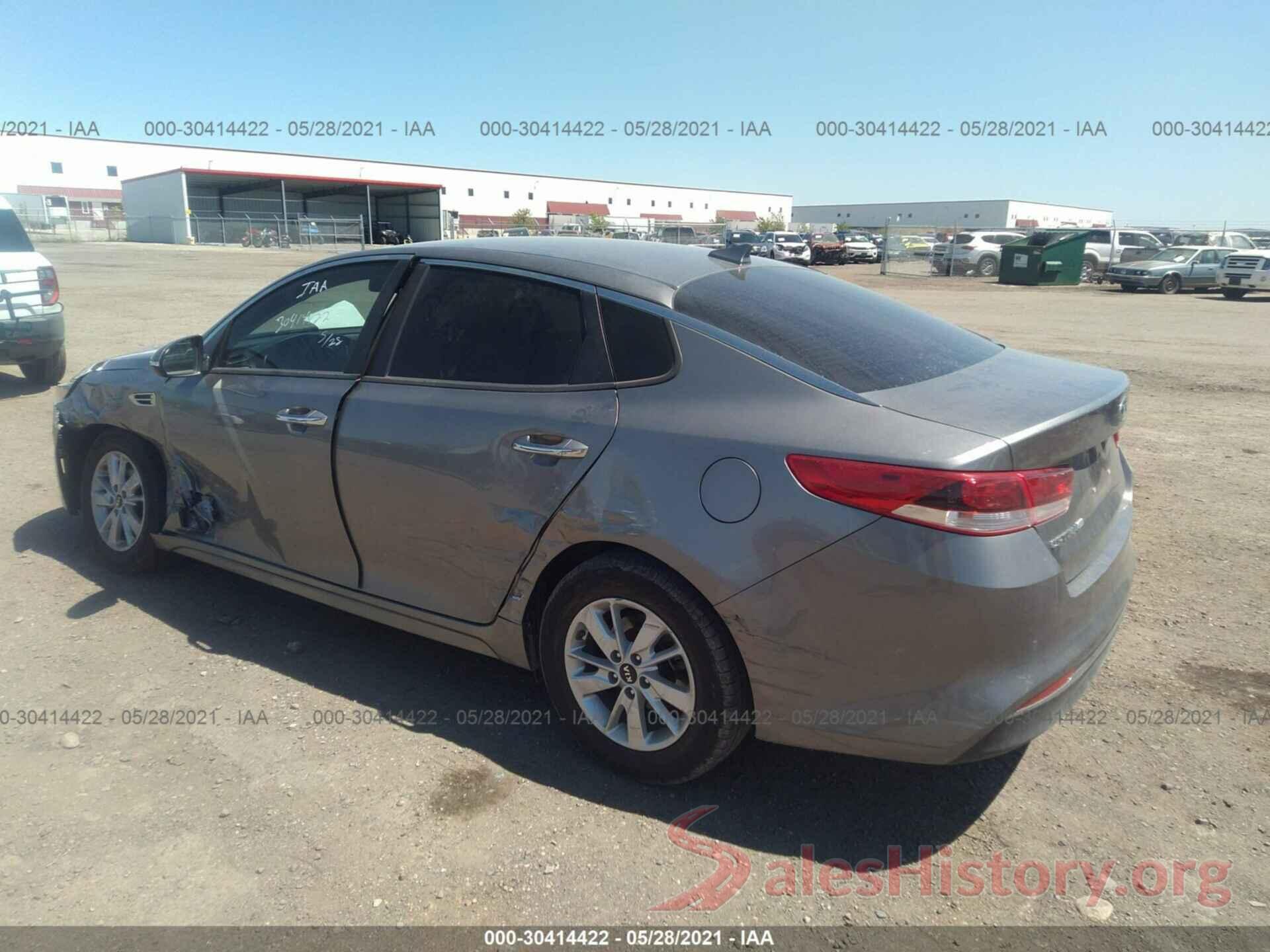 5XXGT4L33JG227847 2018 KIA OPTIMA