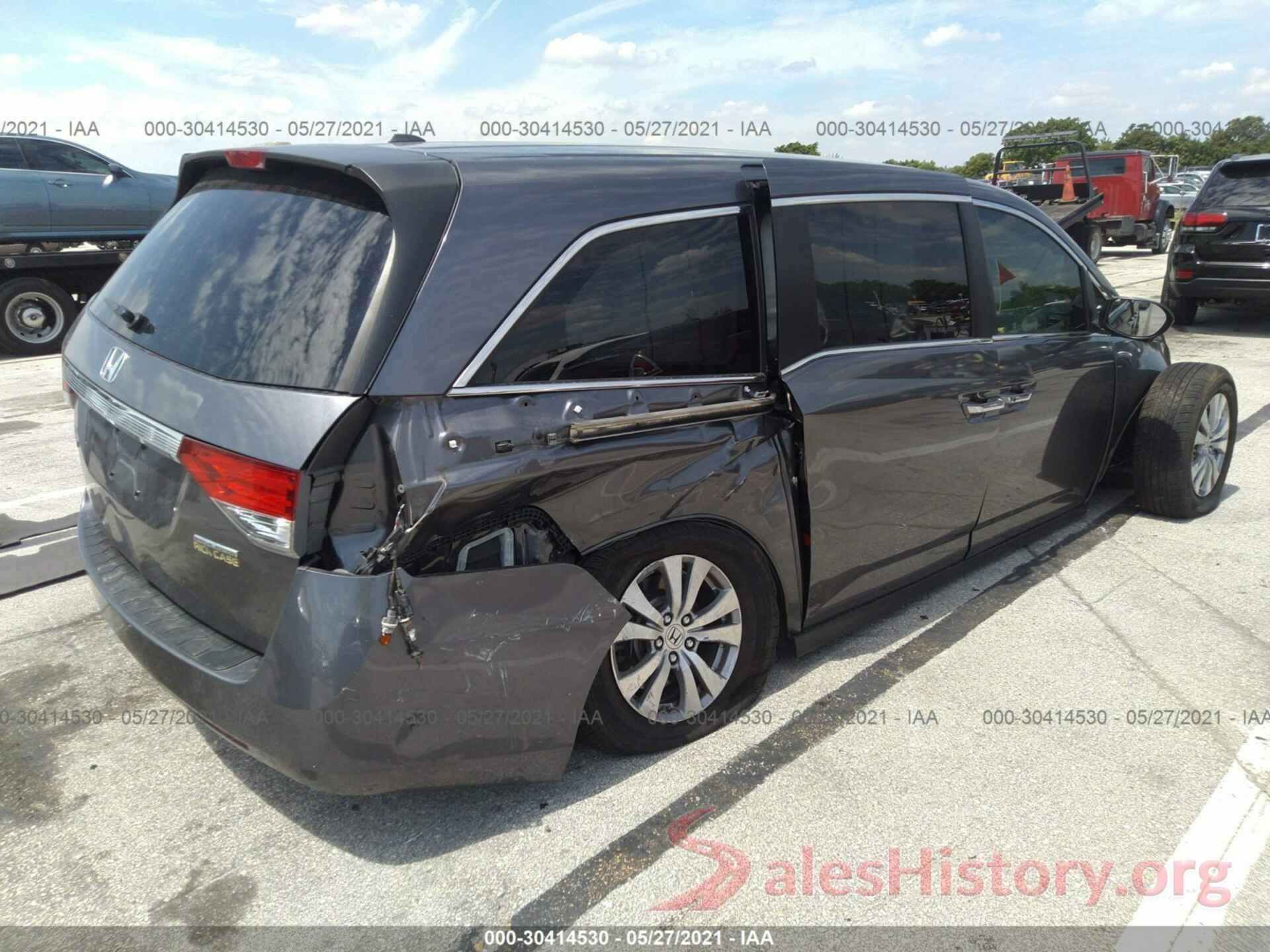 5FNRL5H38GB018302 2016 HONDA ODYSSEY