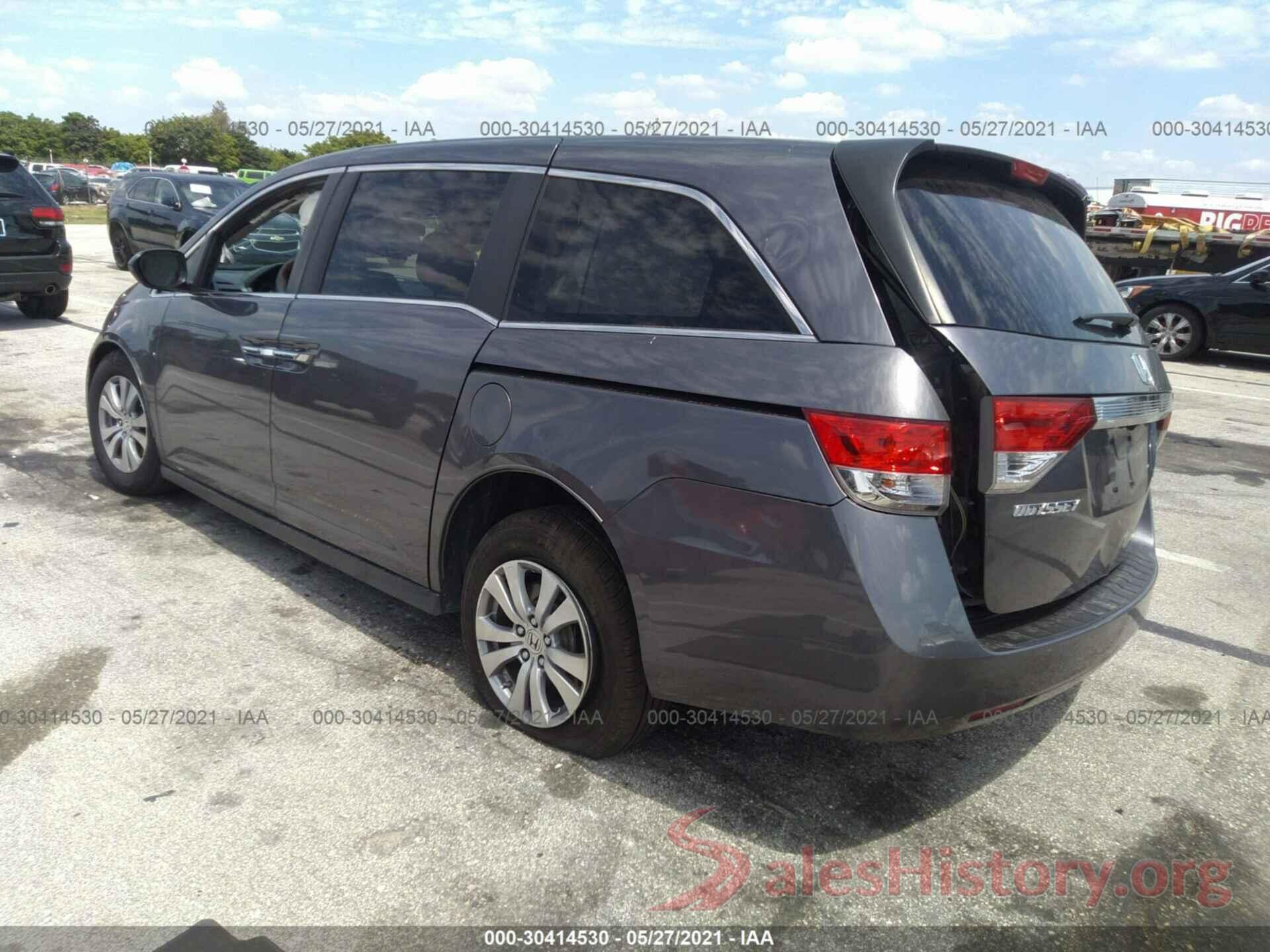 5FNRL5H38GB018302 2016 HONDA ODYSSEY