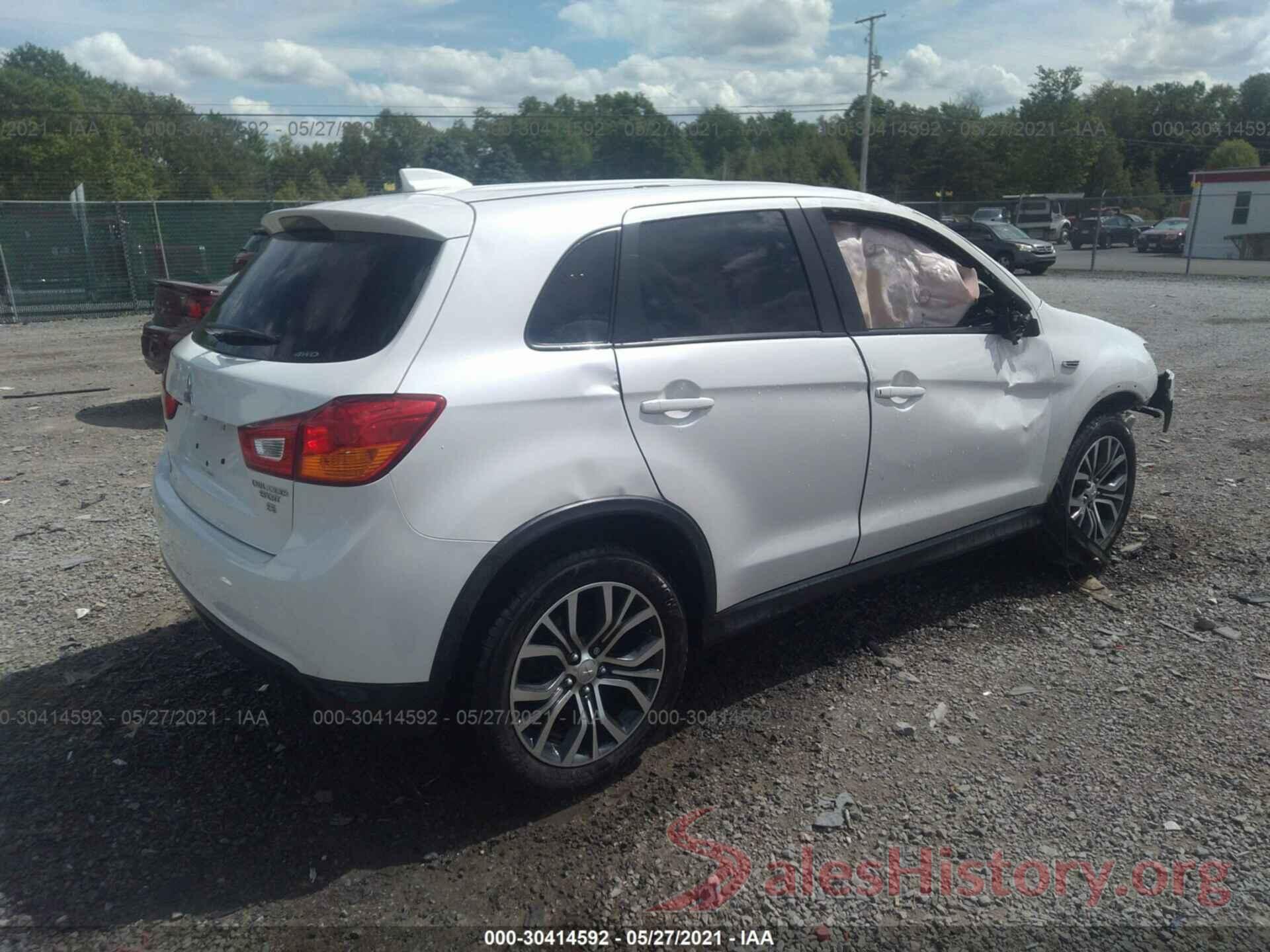 JA4AR3AW3HZ058698 2017 MITSUBISHI OUTLANDER SPORT