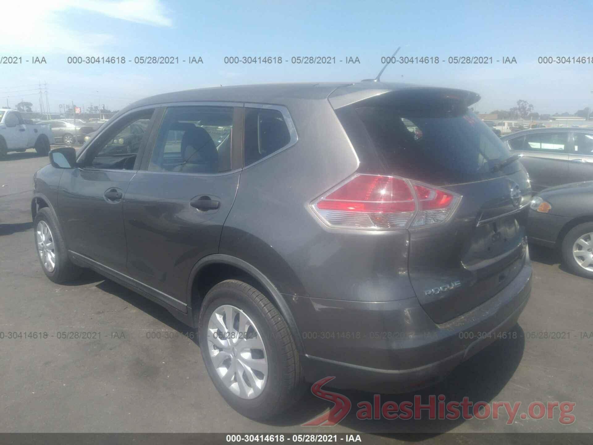 KNMAT2MV4GP720433 2016 NISSAN ROGUE