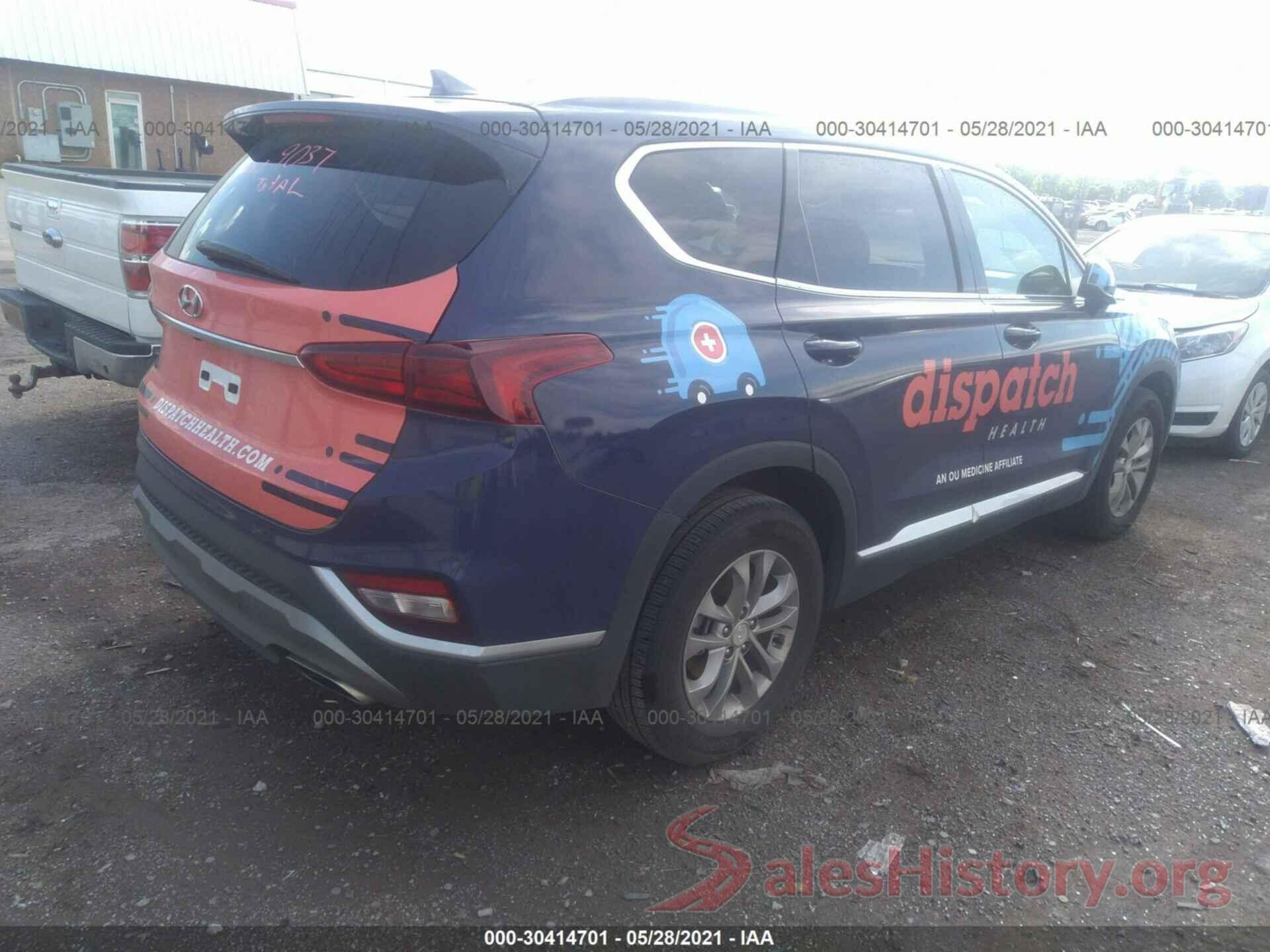 5NMS3CAD8LH252683 2020 HYUNDAI SANTA FE