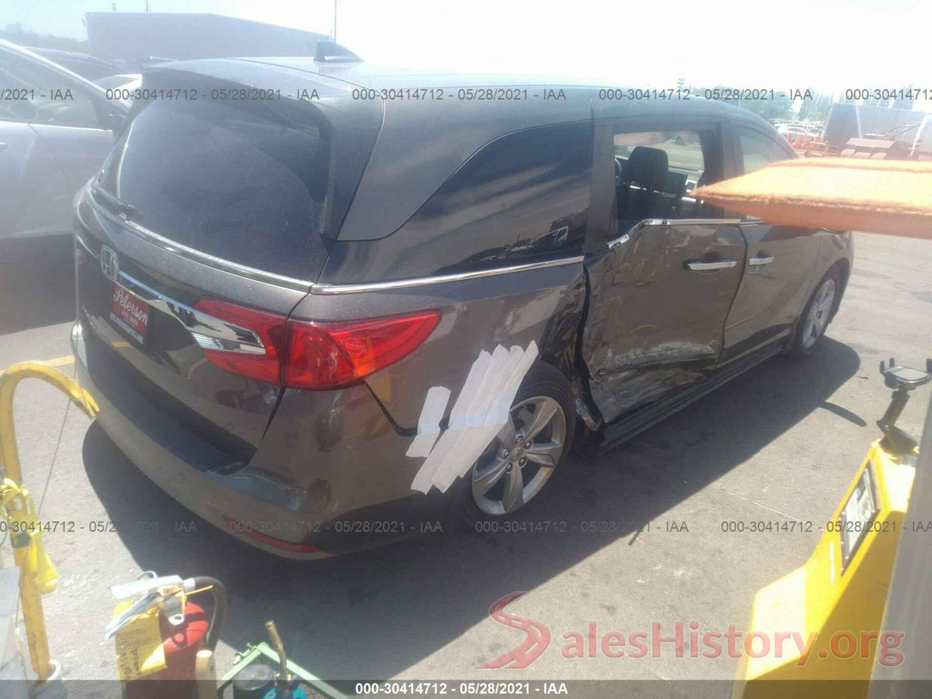 5FNRL6H76JB081012 2018 HONDA ODYSSEY