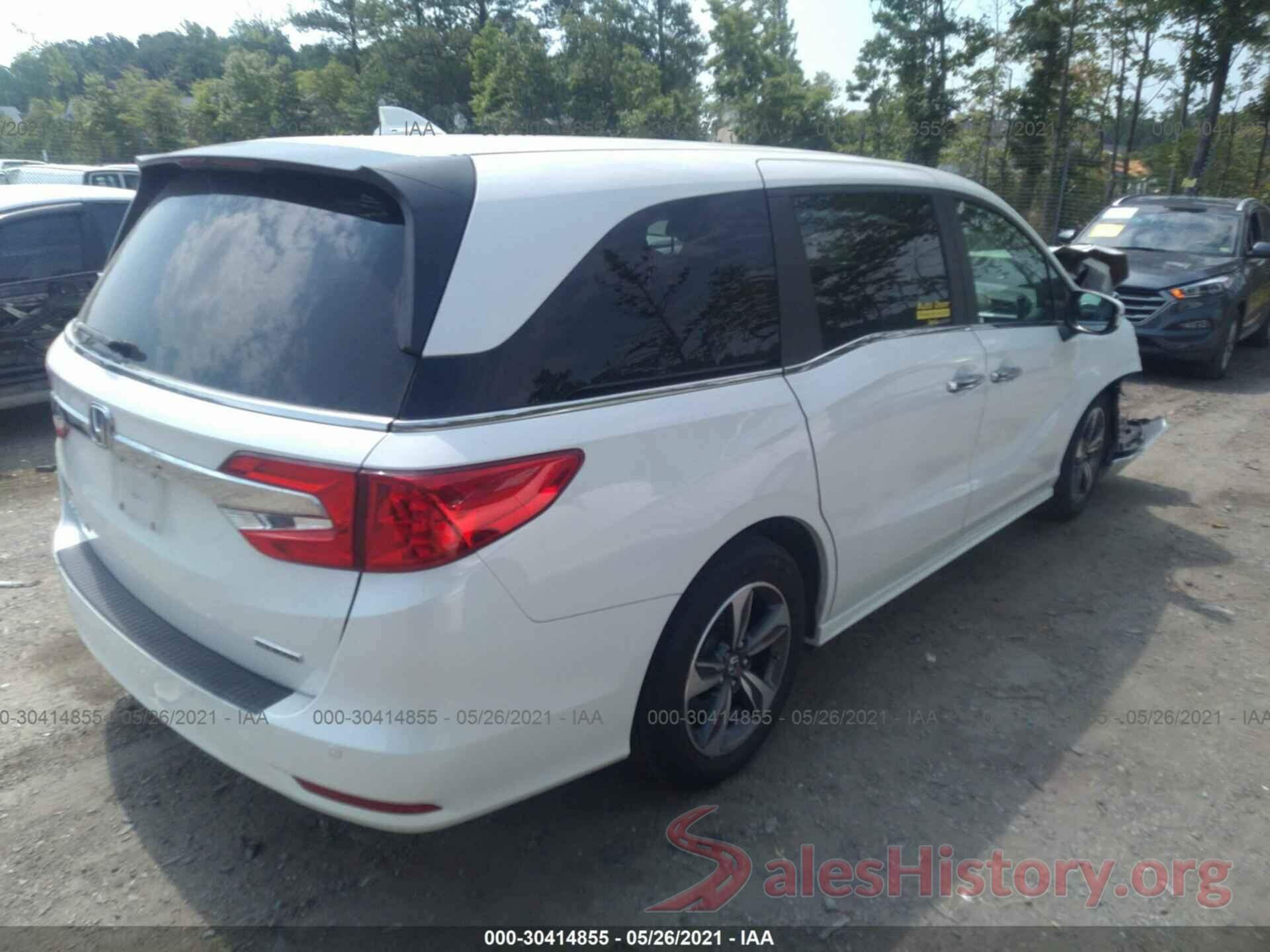 5FNRL6H82JB021169 2018 HONDA ODYSSEY