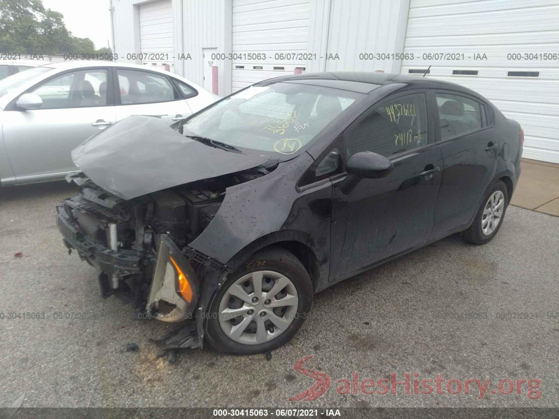 KNADM4A34H6012325 2017 KIA RIO