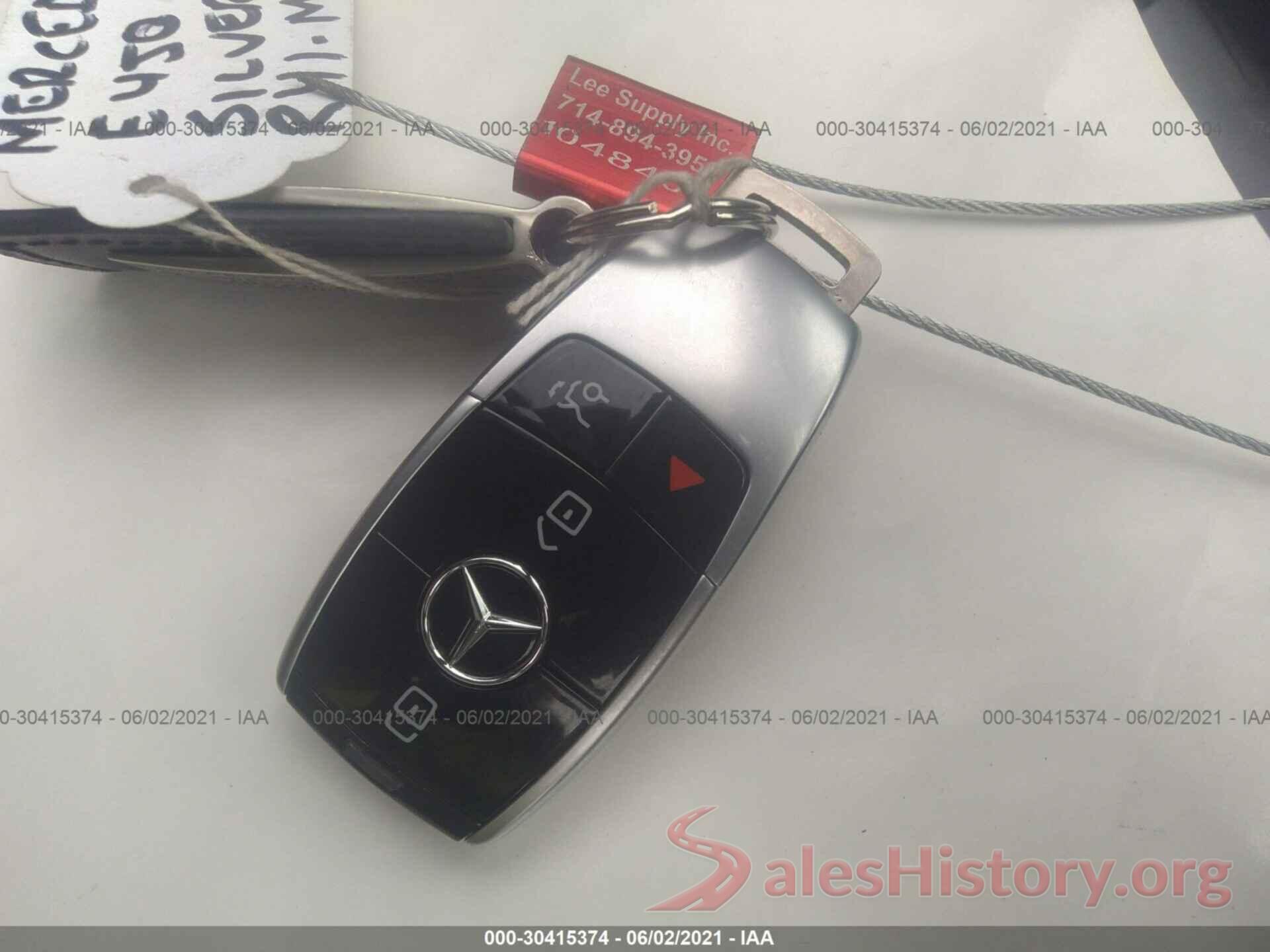 WDD1K6JB1LF125971 2020 MERCEDES-BENZ E-CLASS