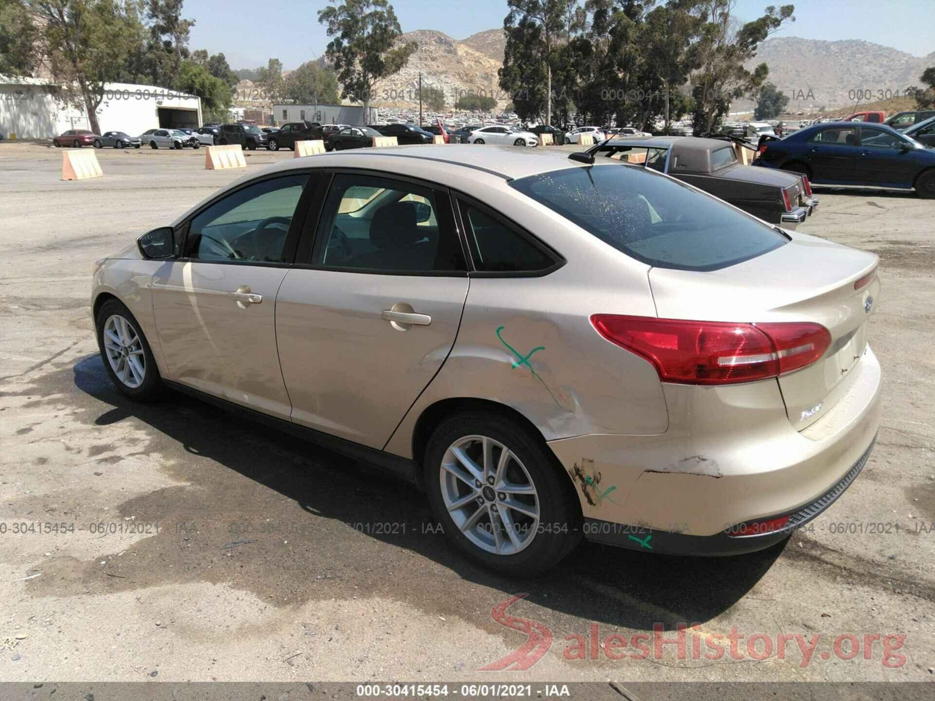 1FADP3F20JL234345 2018 FORD FOCUS