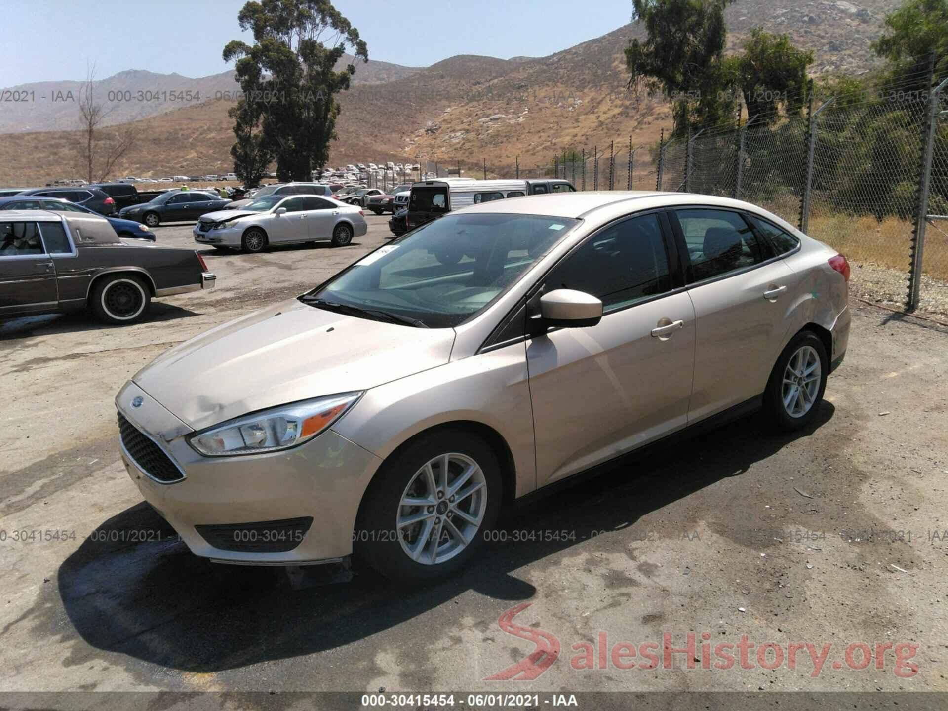 1FADP3F20JL234345 2018 FORD FOCUS