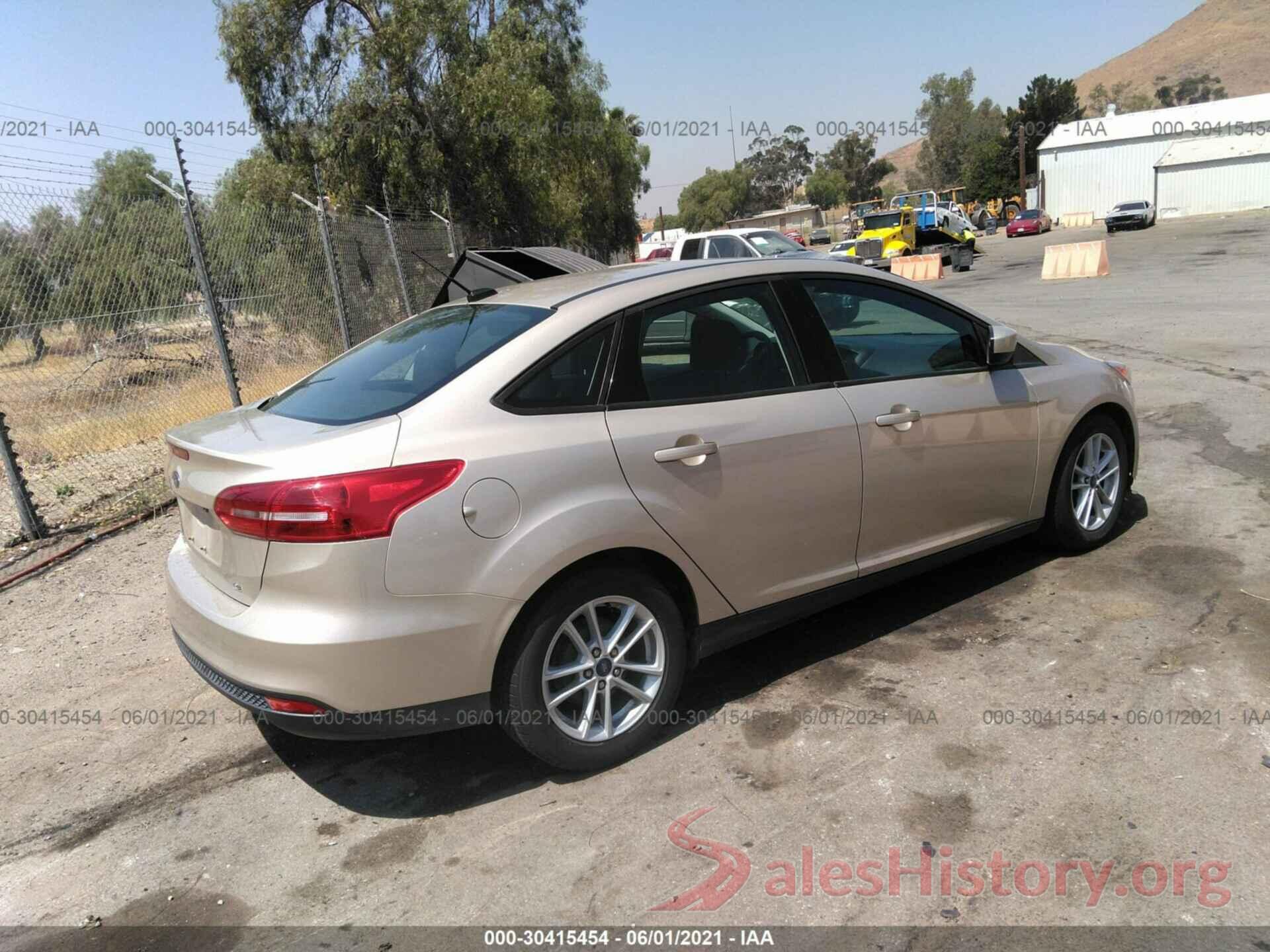 1FADP3F20JL234345 2018 FORD FOCUS