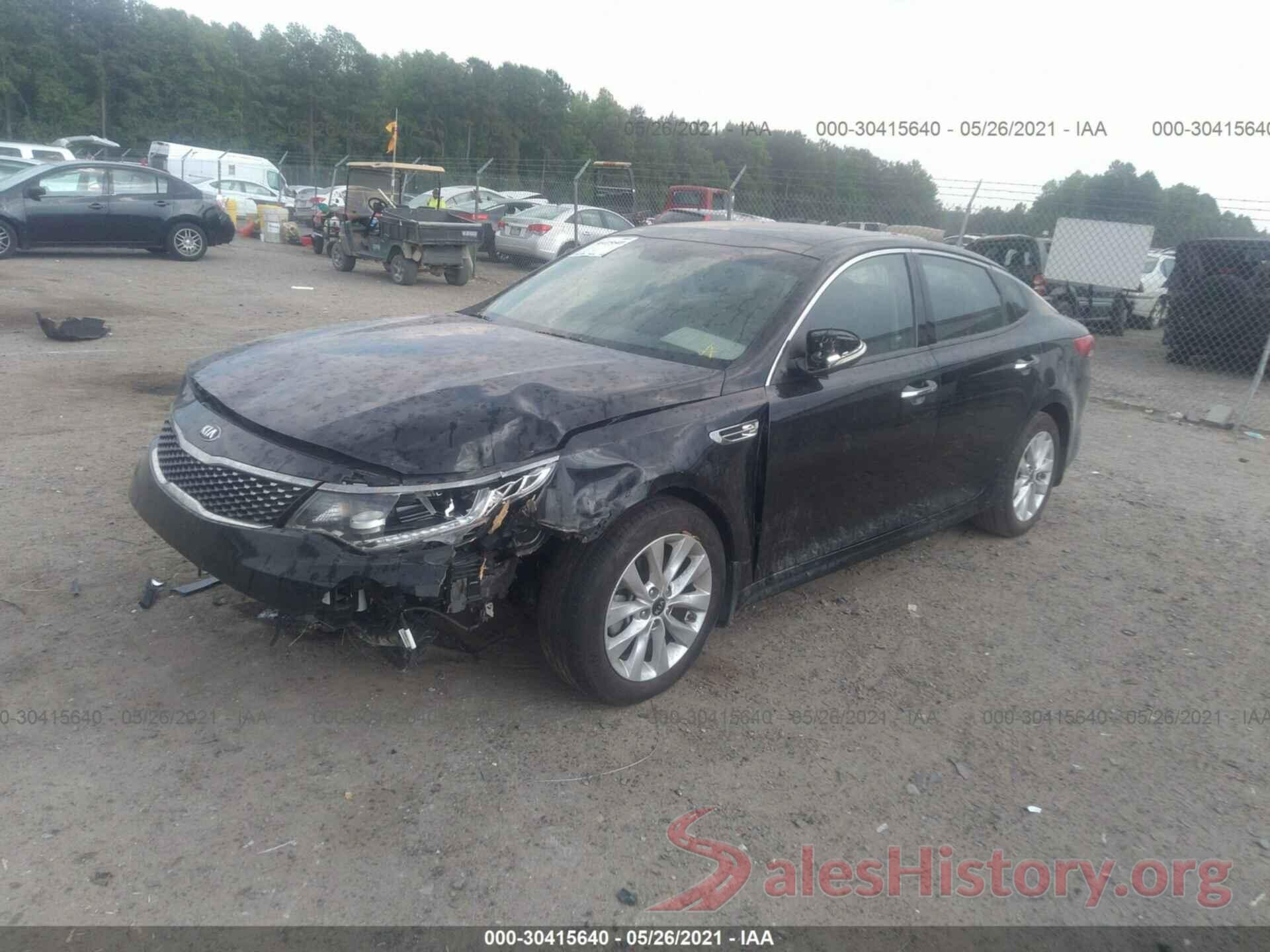 5XXGU4L39GG117875 2016 KIA OPTIMA