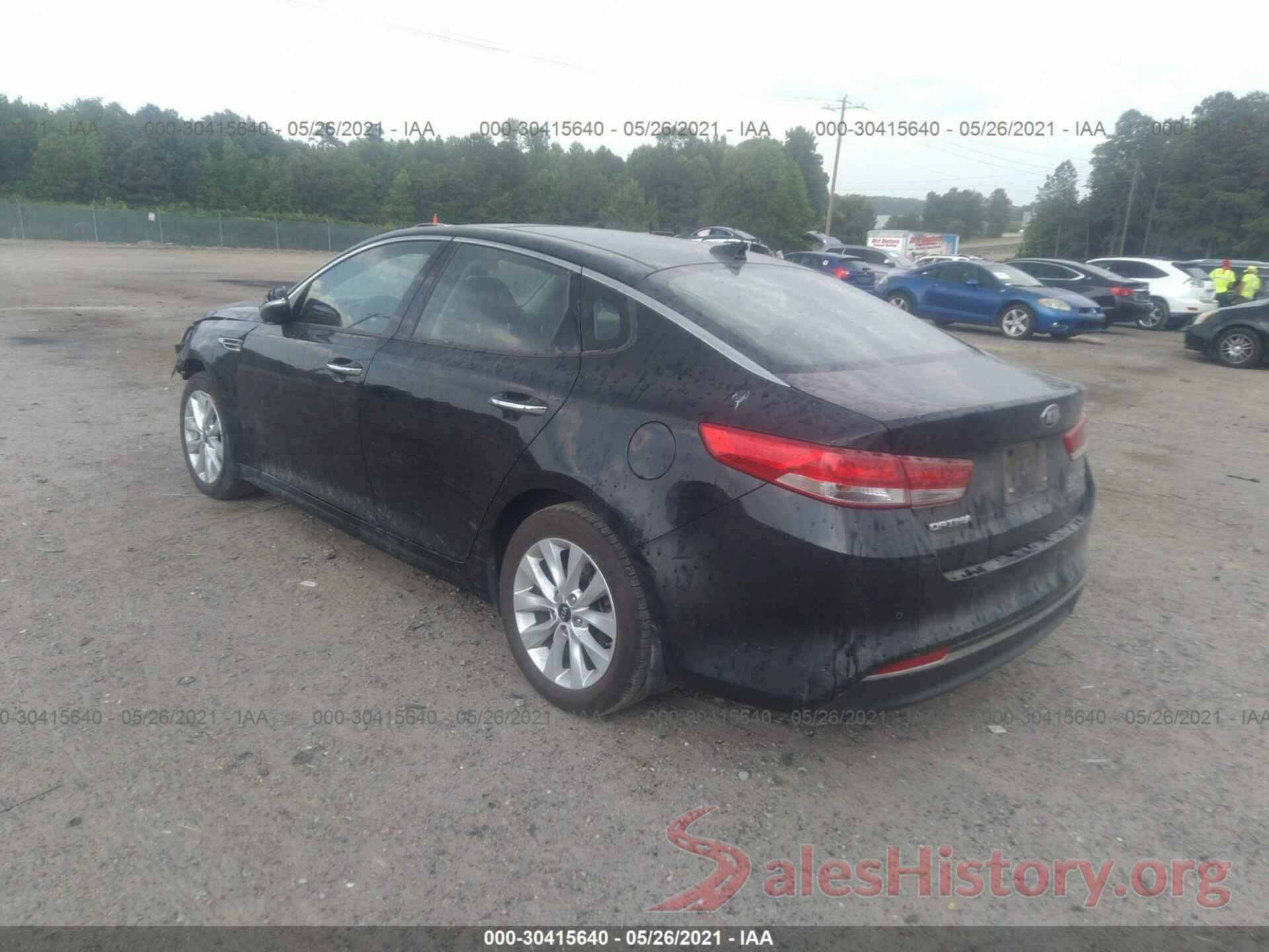 5XXGU4L39GG117875 2016 KIA OPTIMA