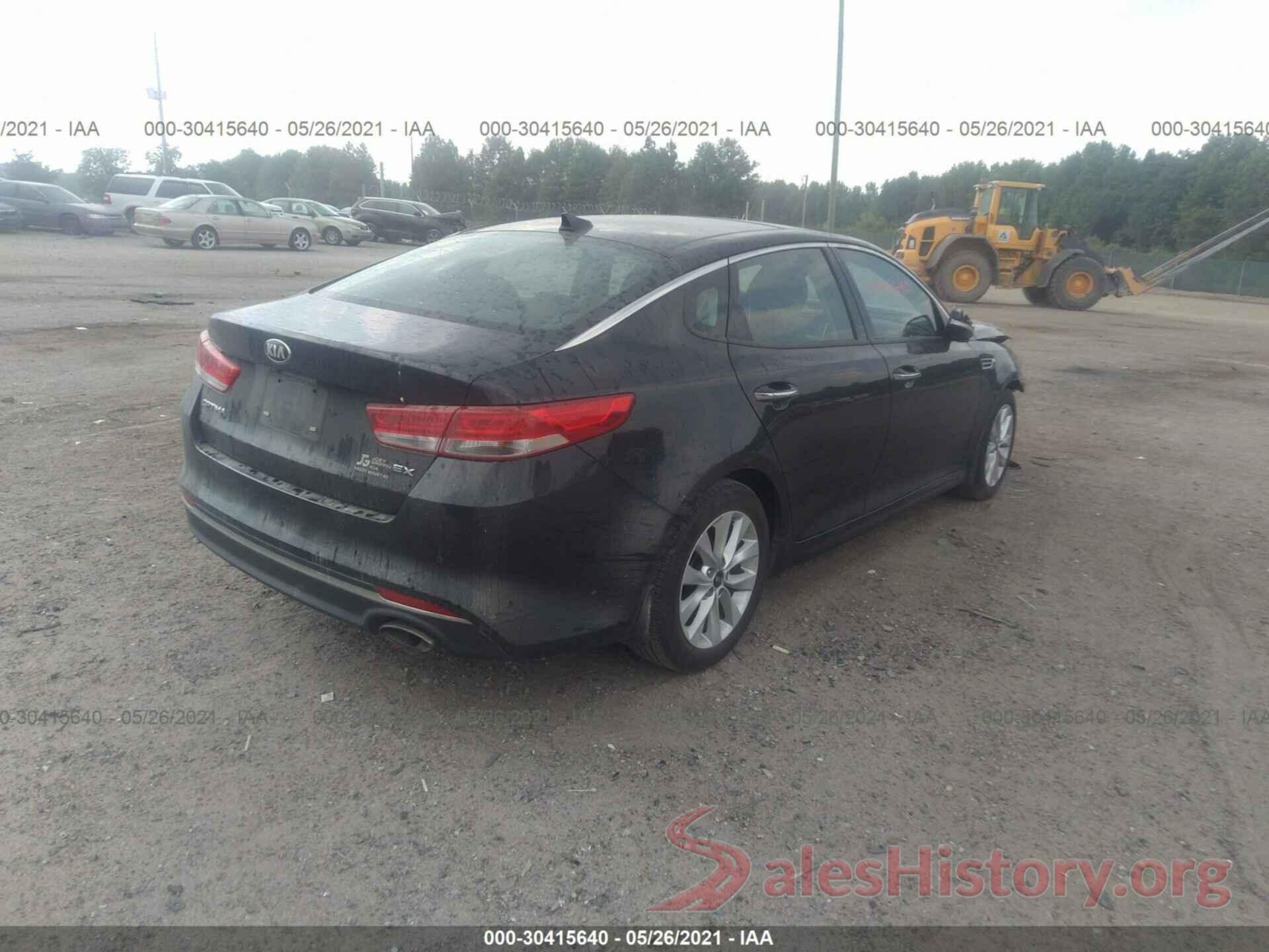 5XXGU4L39GG117875 2016 KIA OPTIMA