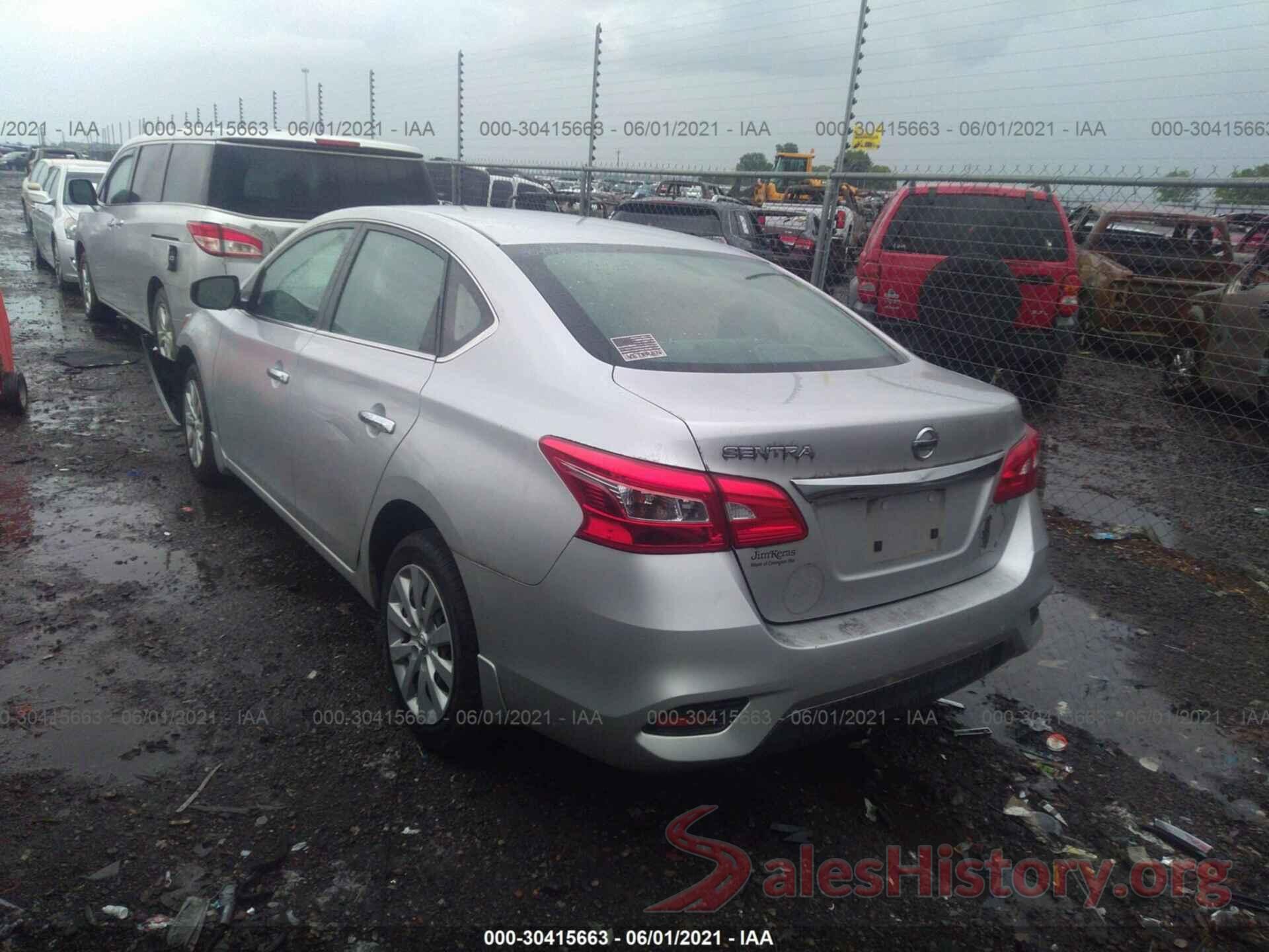 3N1AB7AP3JY317056 2018 NISSAN SENTRA