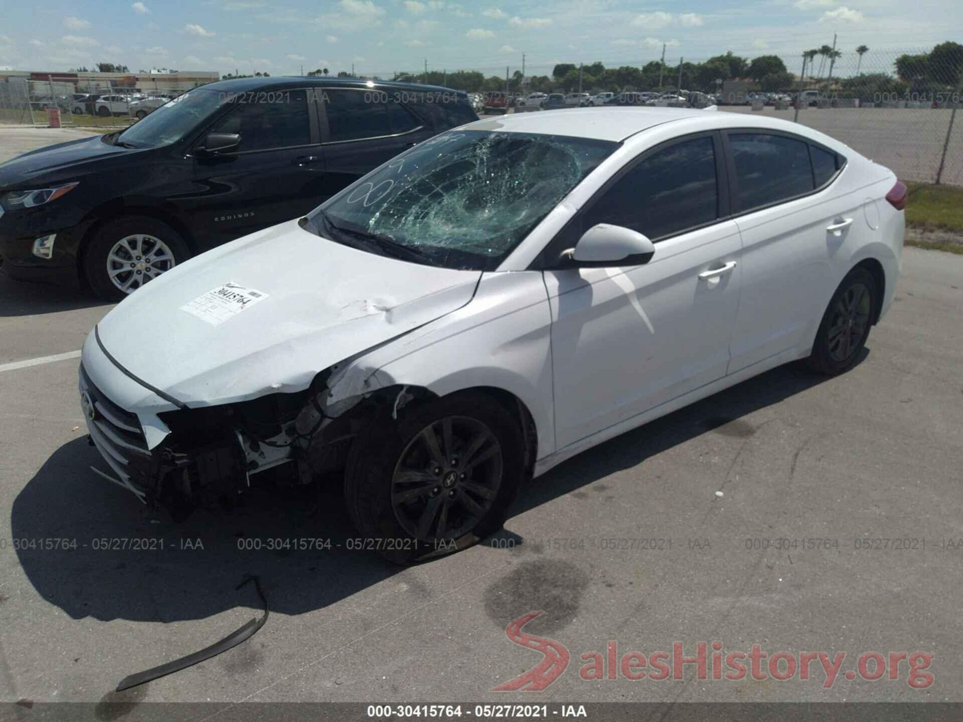 5NPD84LF3HH003331 2017 HYUNDAI ELANTRA