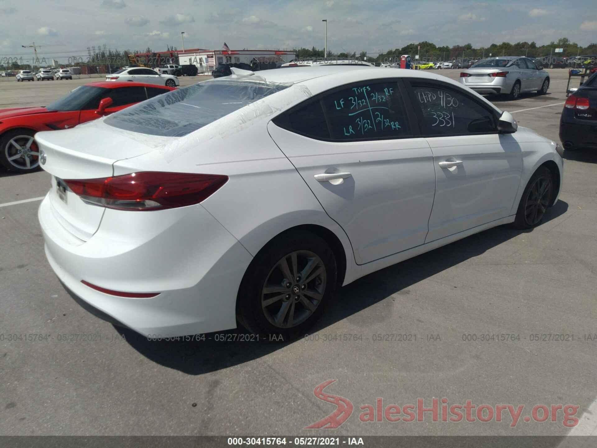 5NPD84LF3HH003331 2017 HYUNDAI ELANTRA