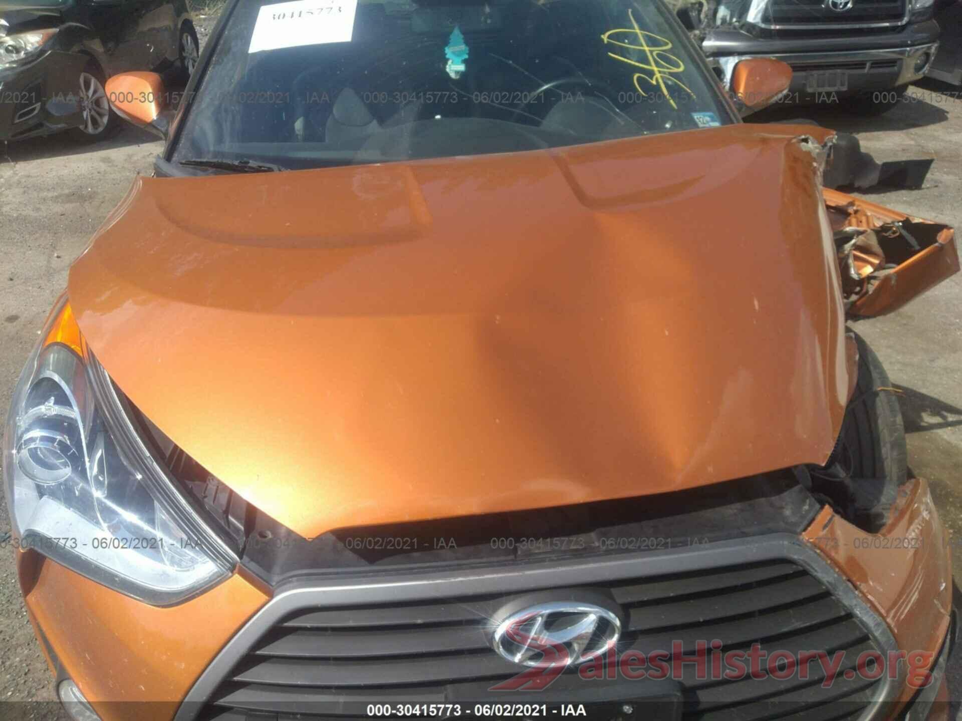 KMHTC6AE3GU250820 2016 HYUNDAI VELOSTER