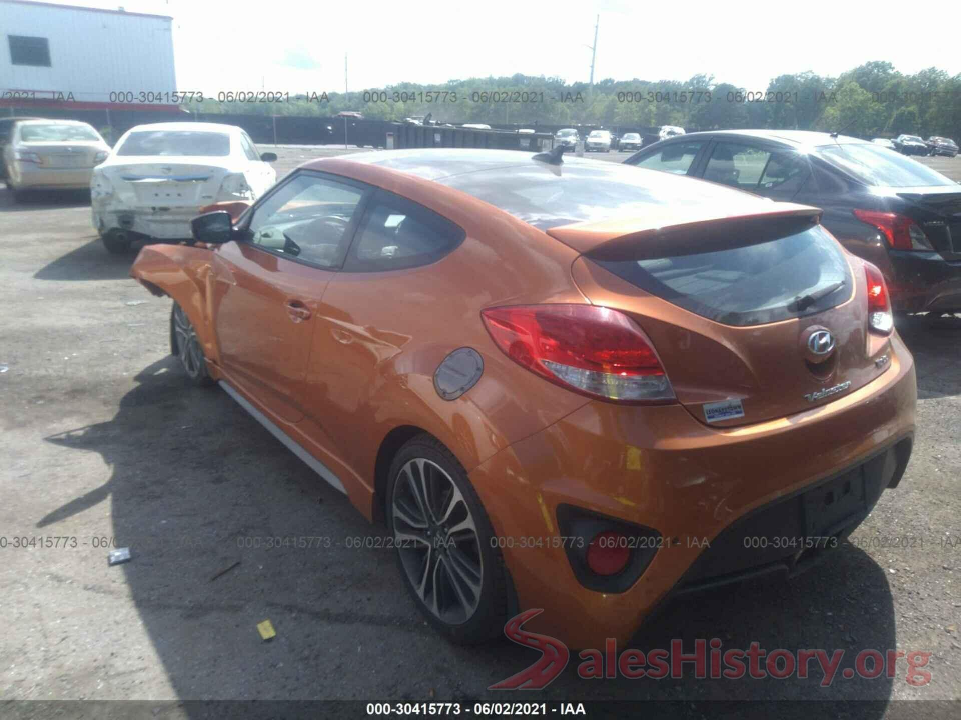 KMHTC6AE3GU250820 2016 HYUNDAI VELOSTER