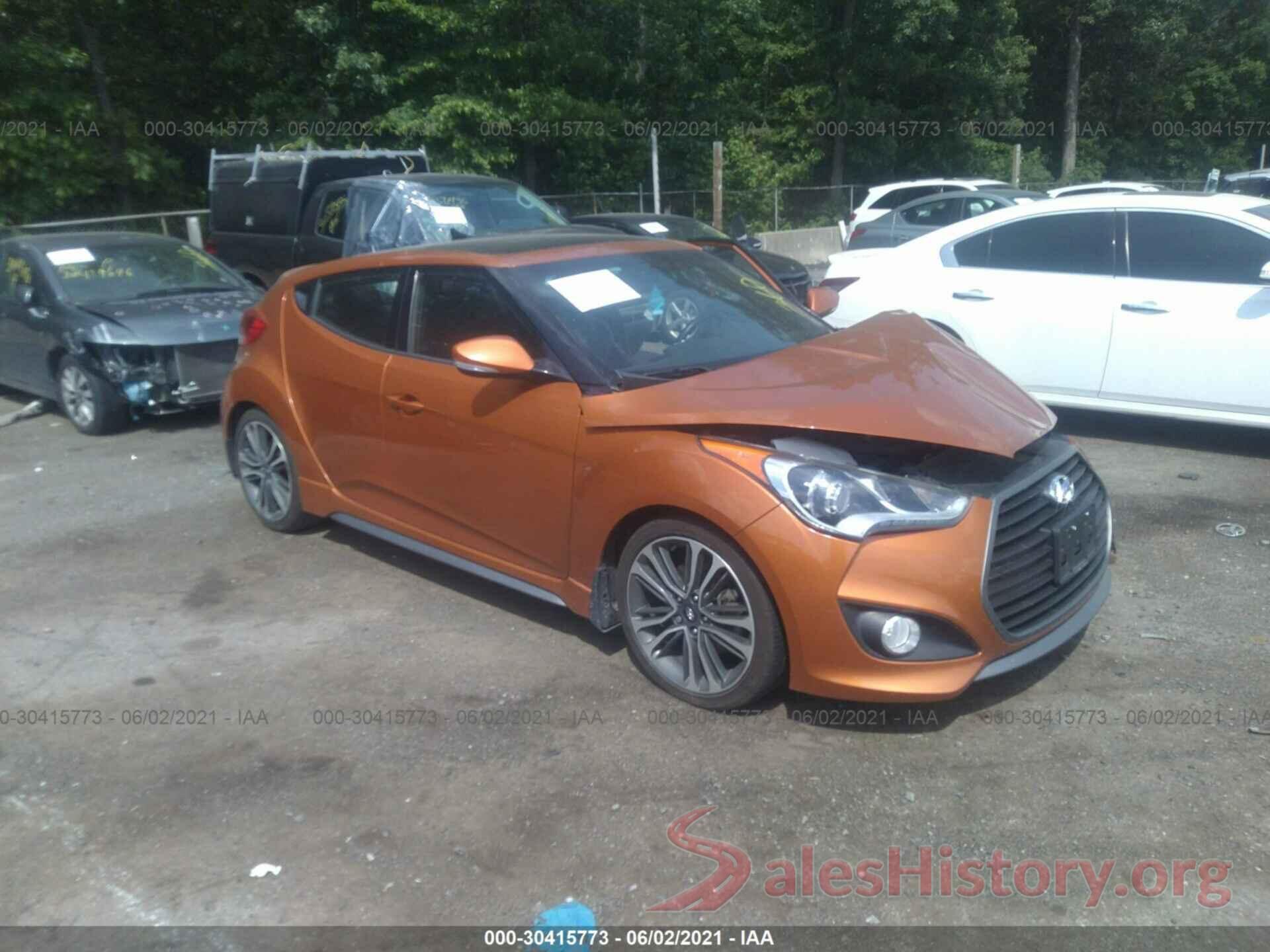 KMHTC6AE3GU250820 2016 HYUNDAI VELOSTER