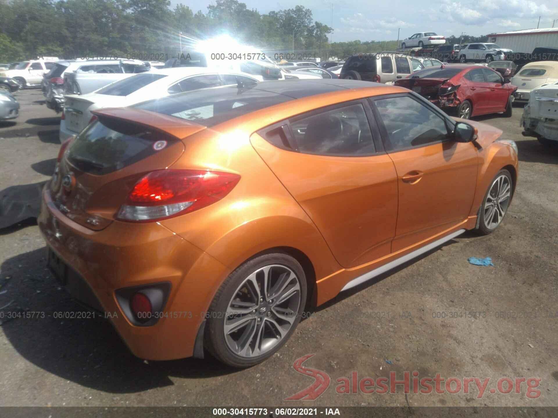 KMHTC6AE3GU250820 2016 HYUNDAI VELOSTER