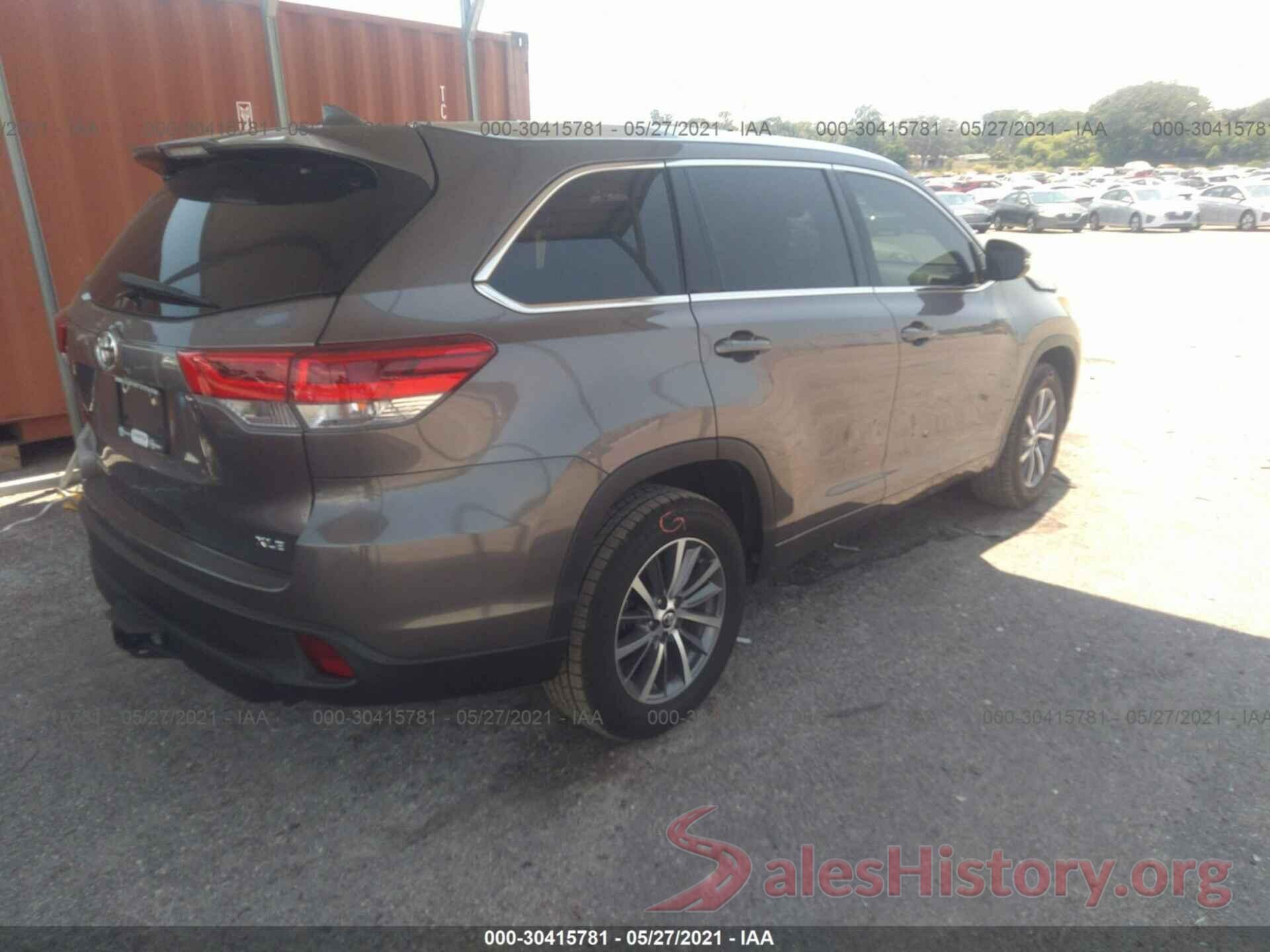 5TDKZRFHXHS215538 2017 TOYOTA HIGHLANDER