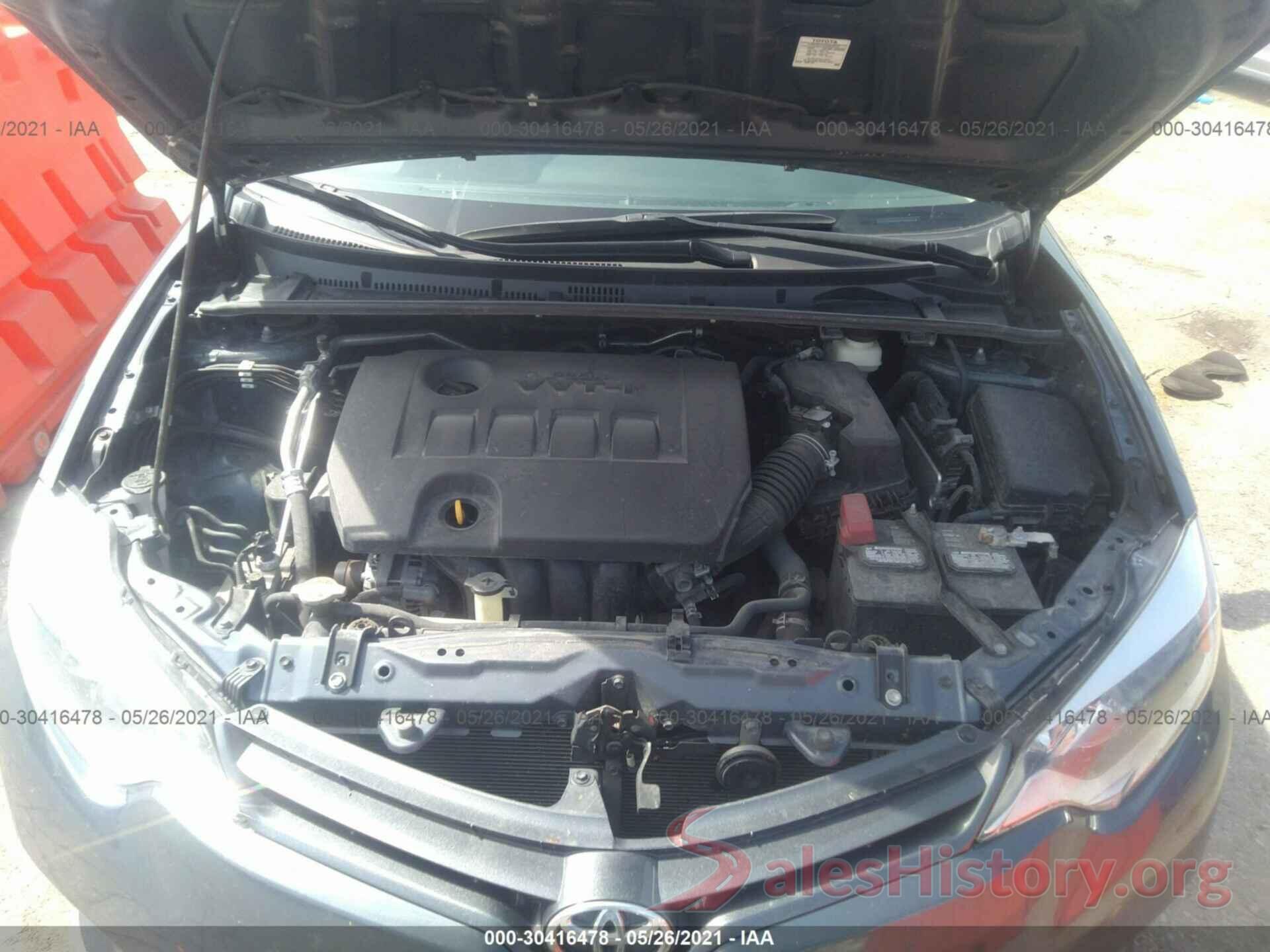 5YFBURHE6GP493586 2016 TOYOTA COROLLA