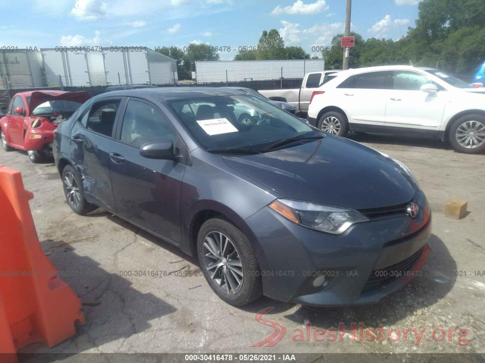 5YFBURHE6GP493586 2016 TOYOTA COROLLA