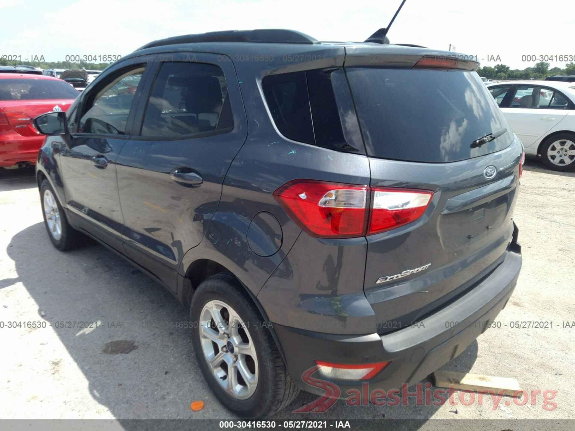 MAJ3P1TE3JC174284 2018 FORD ECOSPORT