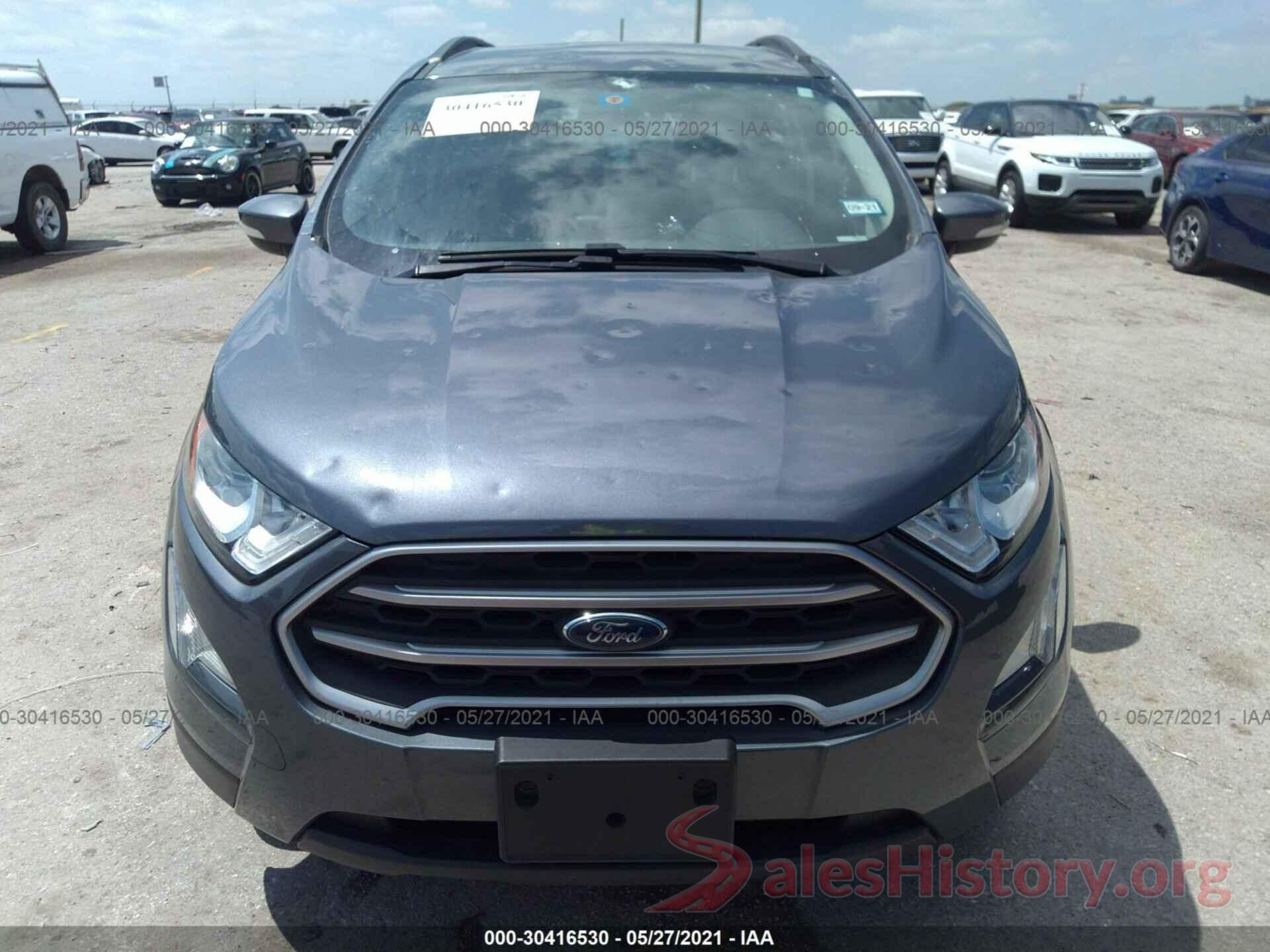 MAJ3P1TE3JC174284 2018 FORD ECOSPORT