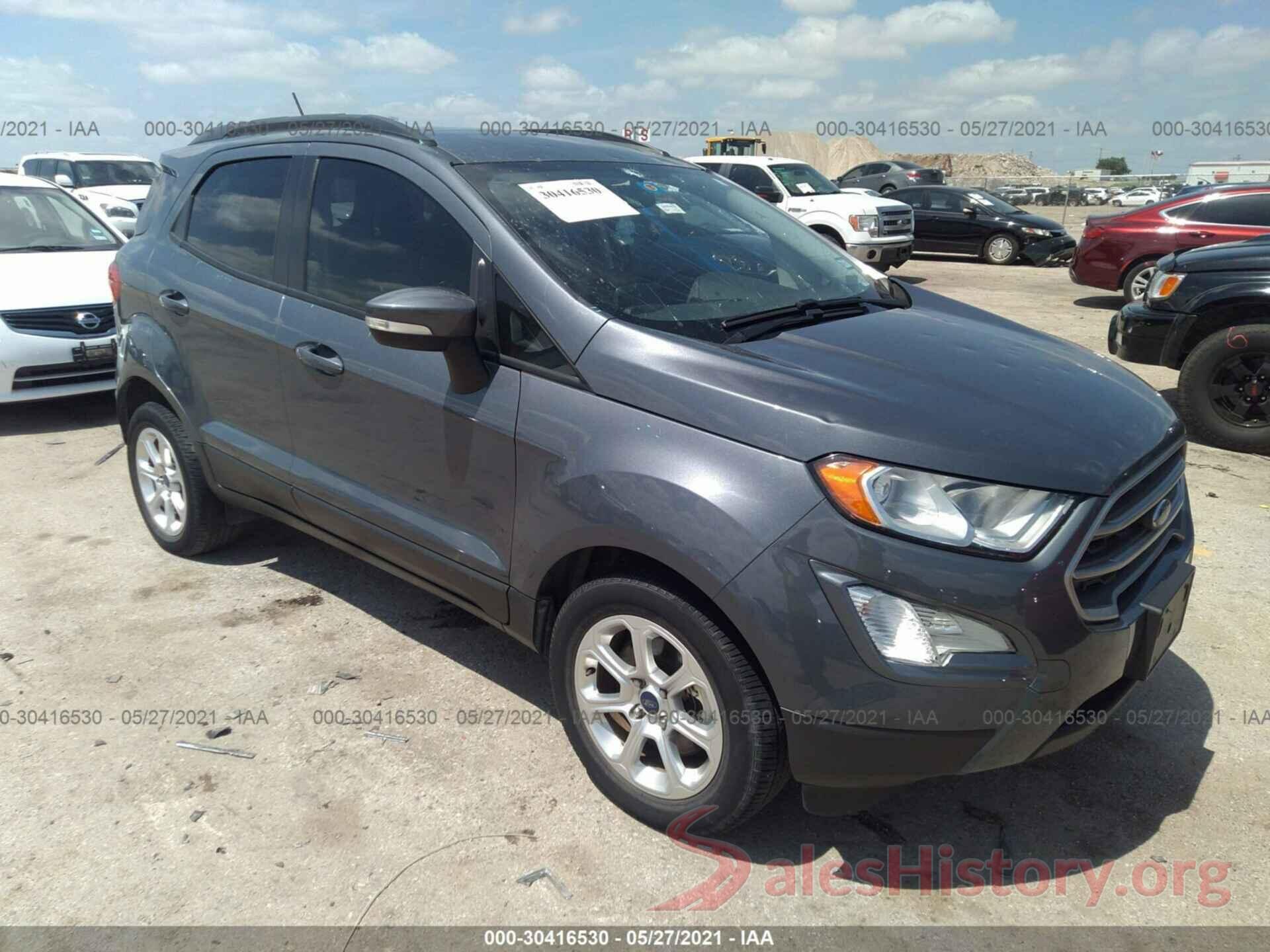 MAJ3P1TE3JC174284 2018 FORD ECOSPORT