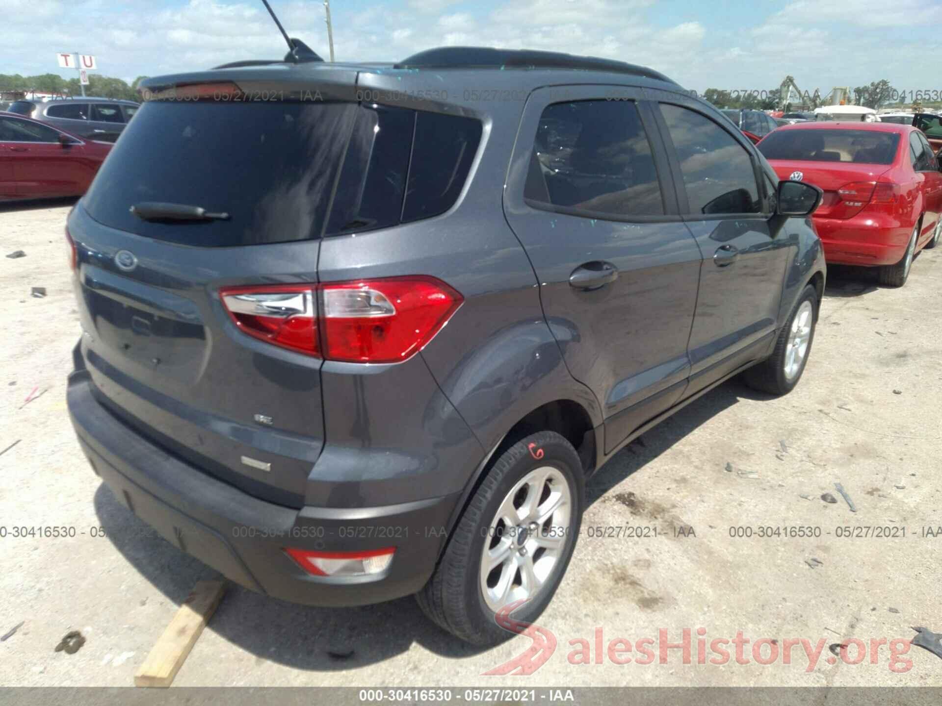 MAJ3P1TE3JC174284 2018 FORD ECOSPORT