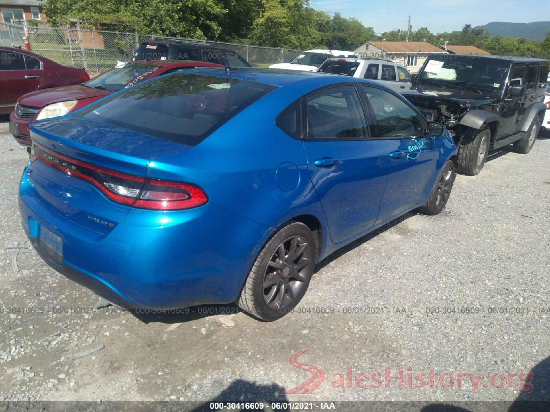 1C3CDFBBXGD541387 2016 DODGE DART