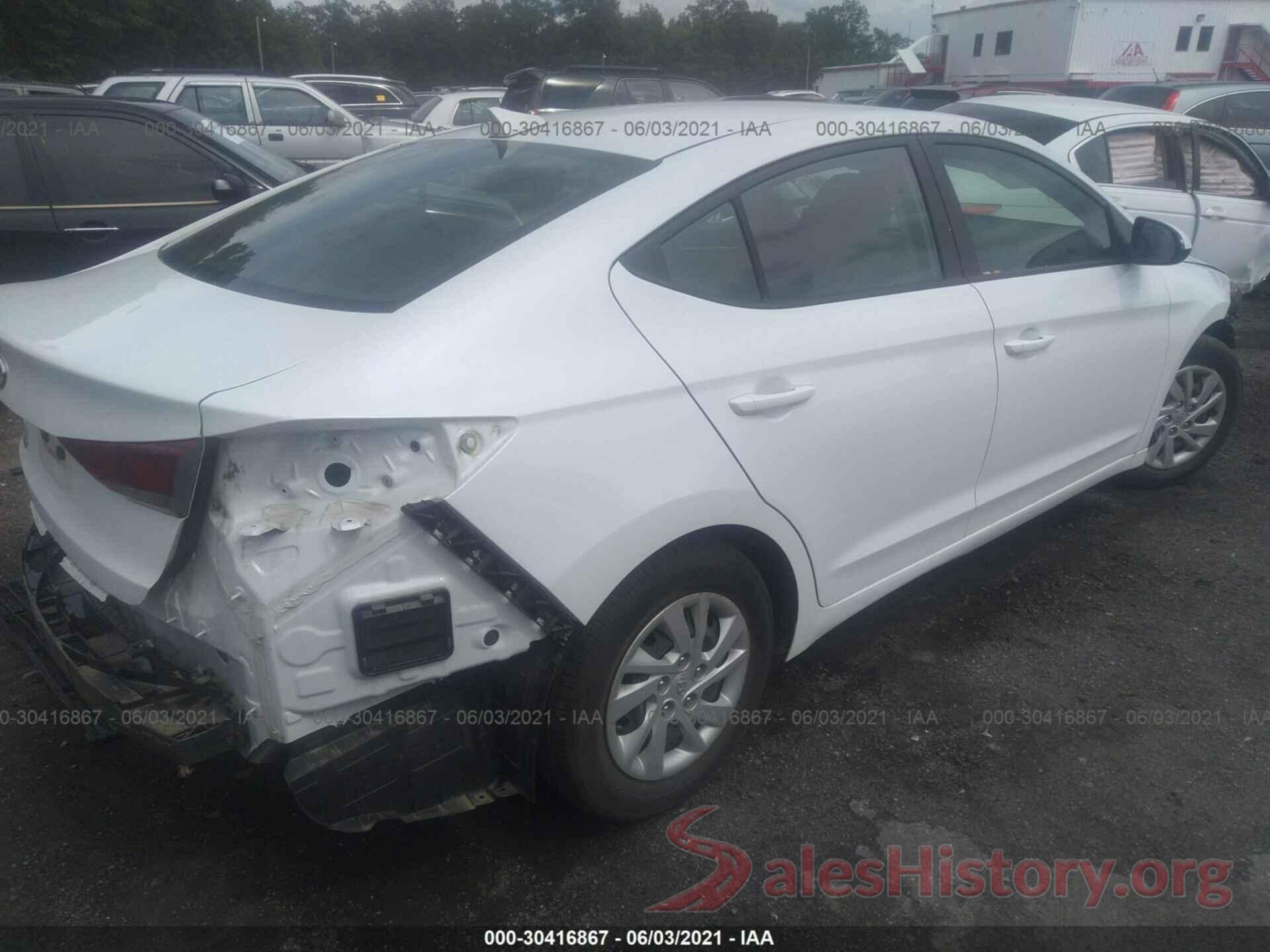 5NPD74LF4JH367850 2018 HYUNDAI ELANTRA