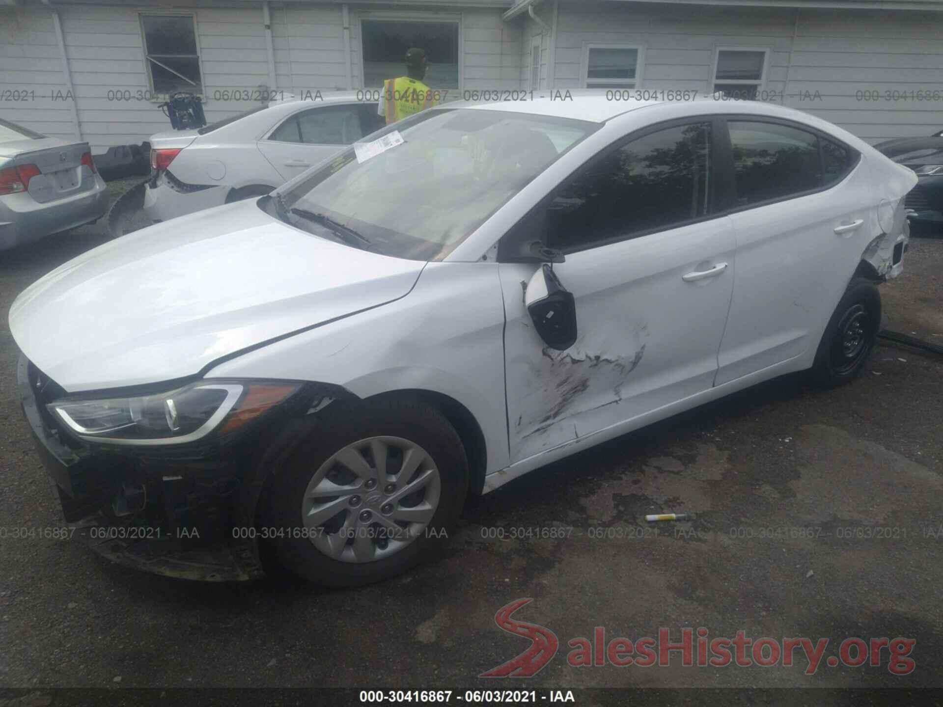 5NPD74LF4JH367850 2018 HYUNDAI ELANTRA