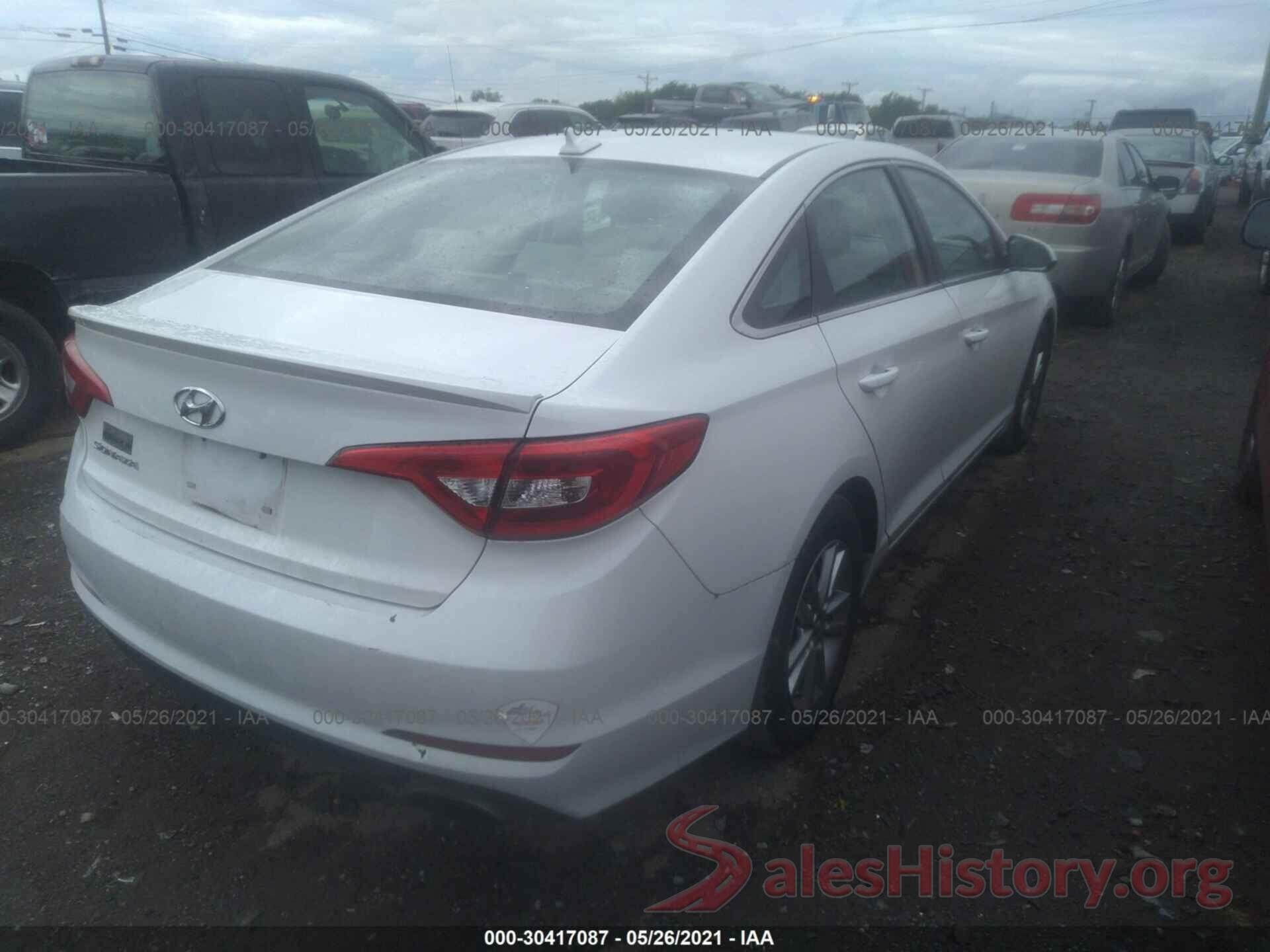 5NPE24AF3GH370978 2016 HYUNDAI SONATA