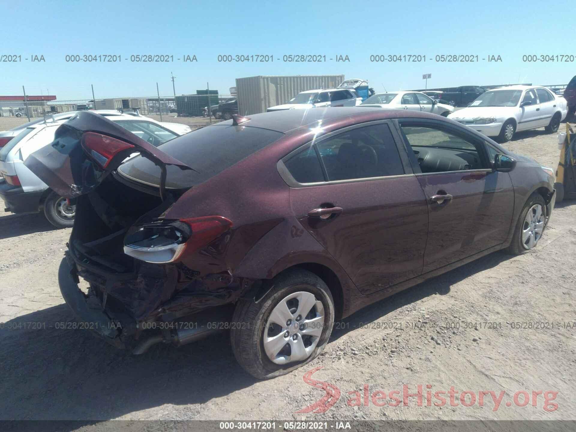 3KPFK4A73JE220703 2018 KIA FORTE