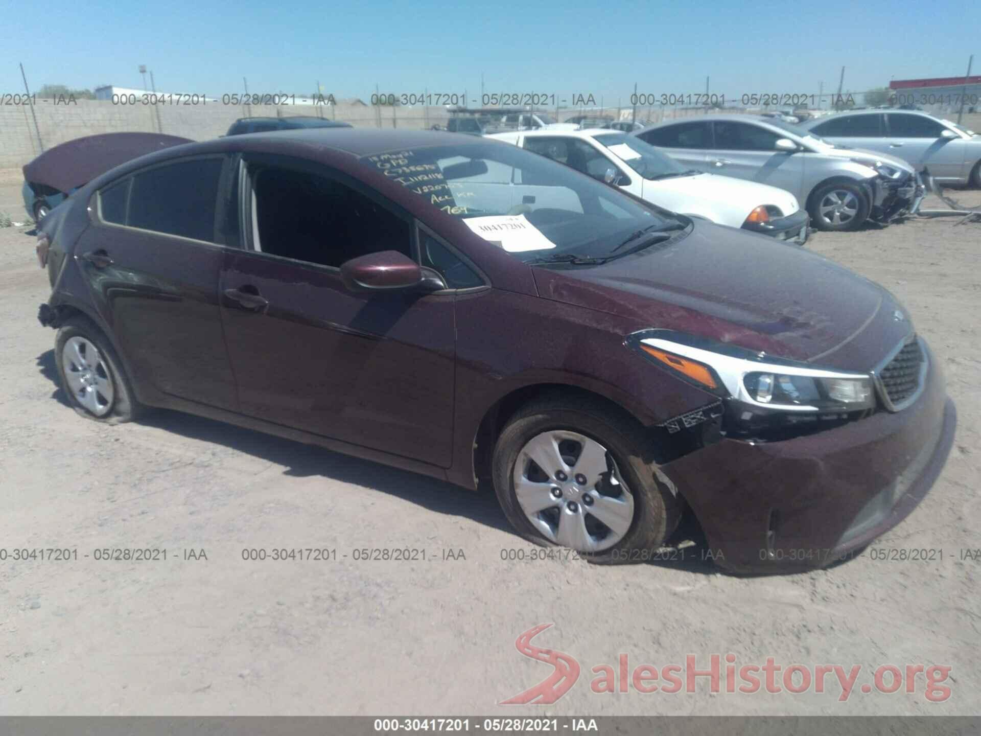 3KPFK4A73JE220703 2018 KIA FORTE