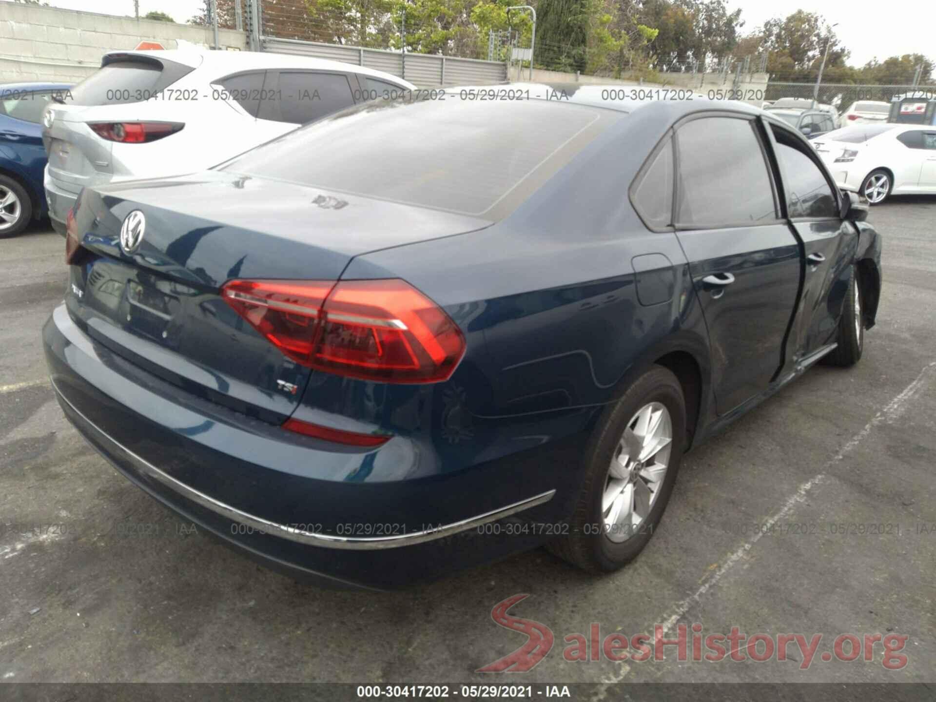 1VWAA7A35JC030367 2018 VOLKSWAGEN PASSAT