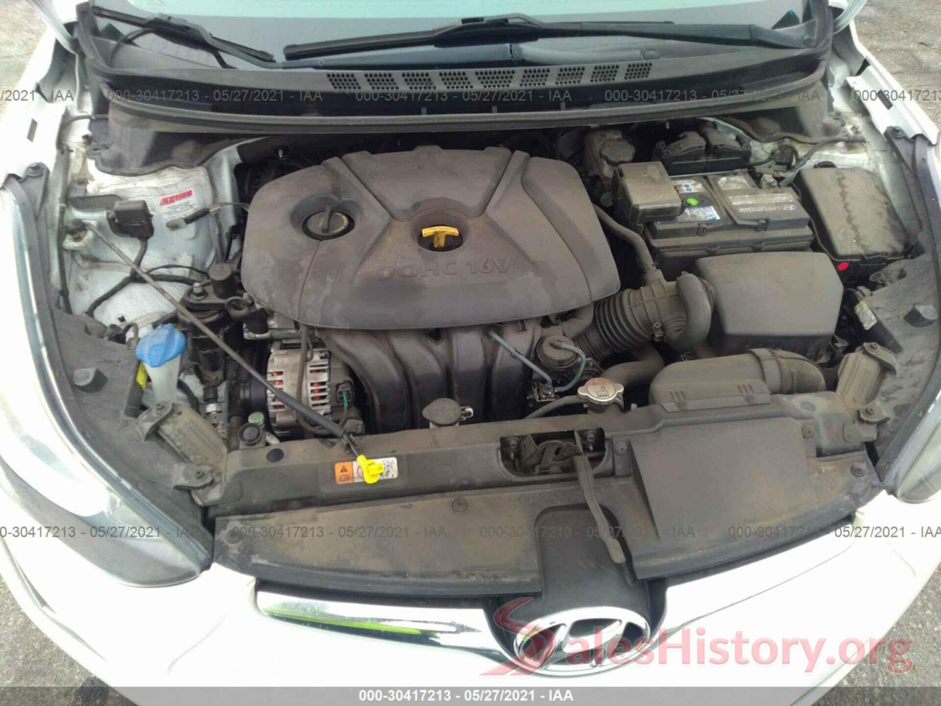 5NPDH4AE9GH666931 2016 HYUNDAI ELANTRA