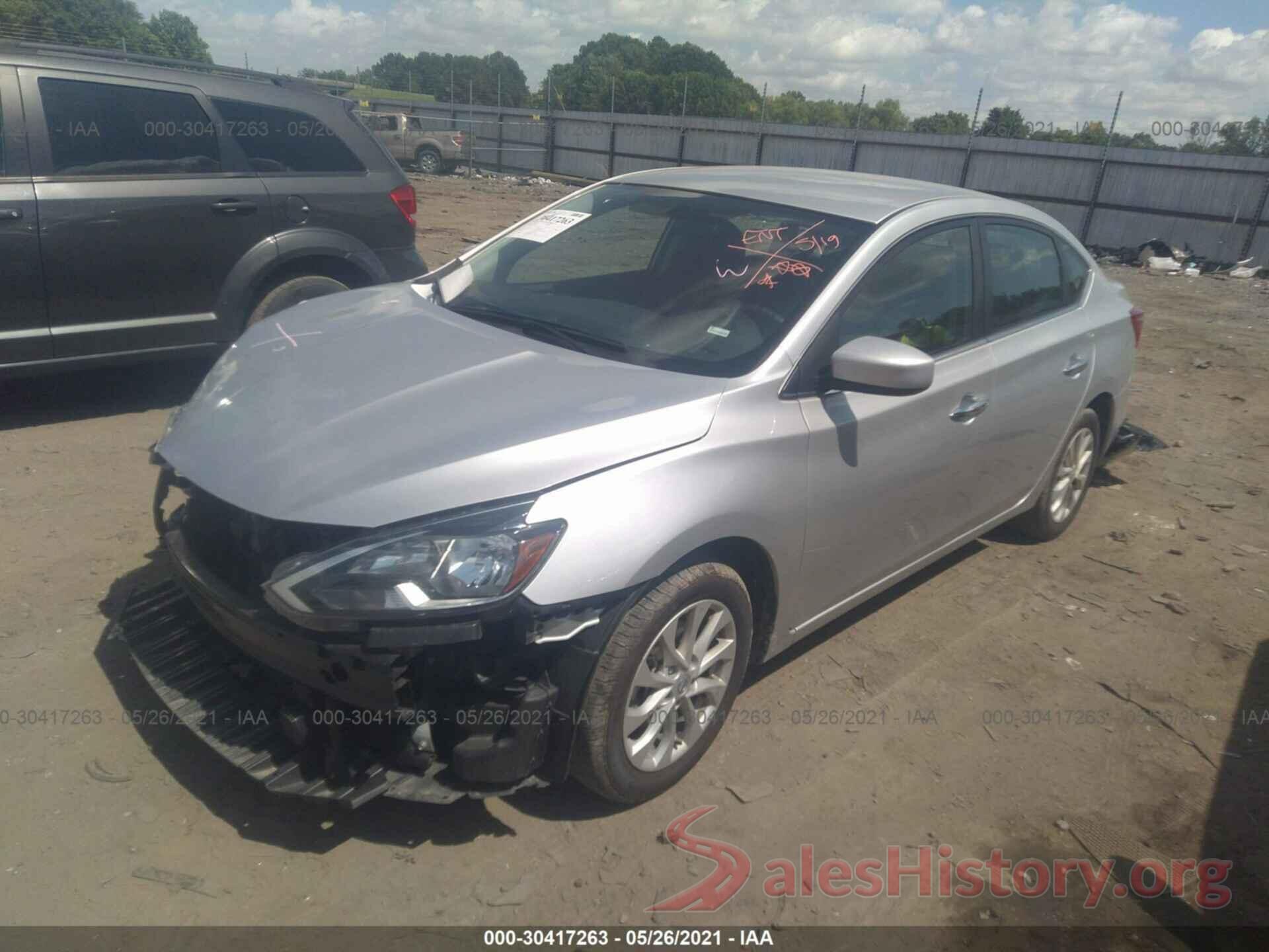 3N1AB7AP8KY370692 2019 NISSAN SENTRA