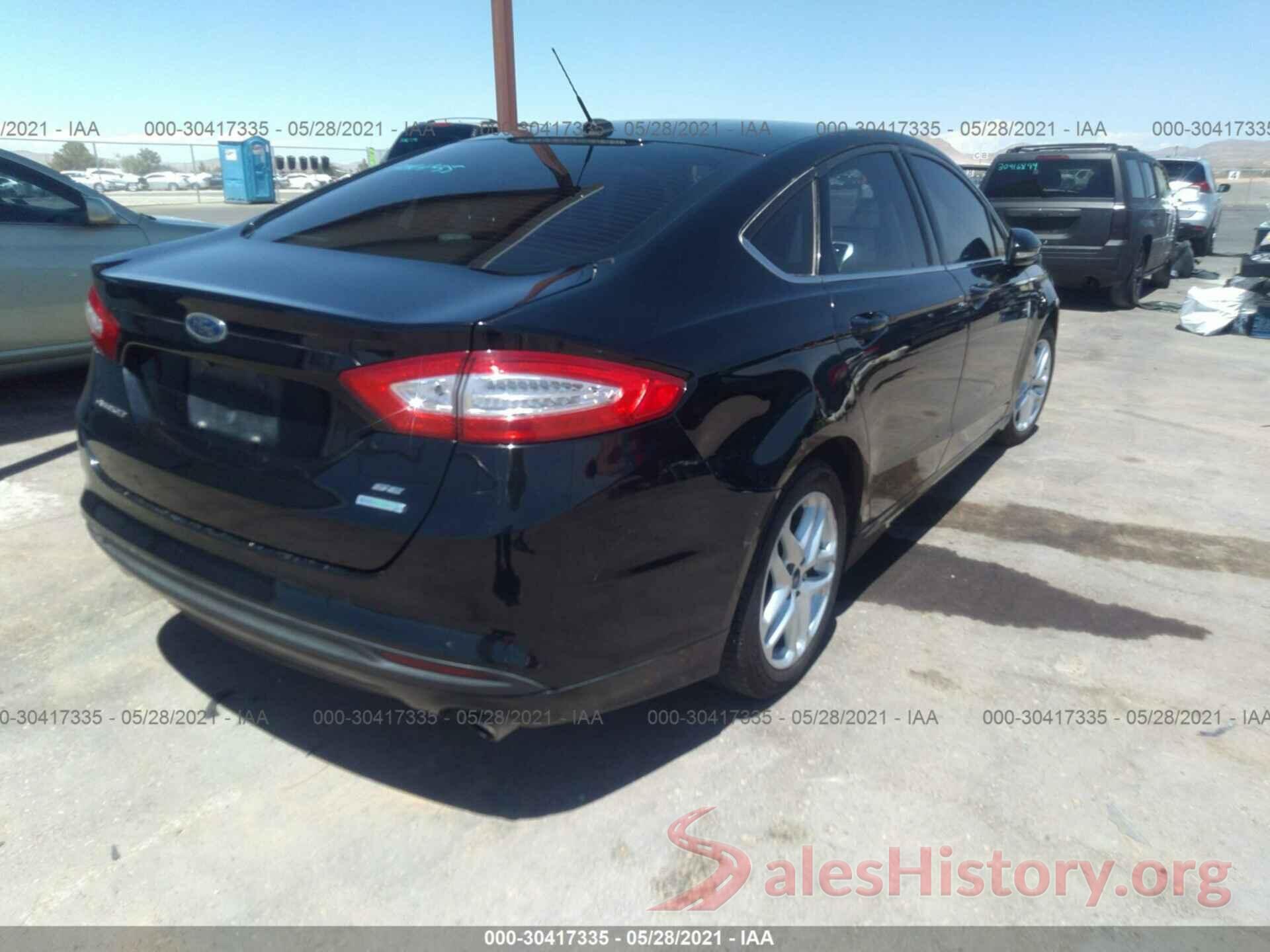 3FA6P0HD8GR126281 2016 FORD FUSION