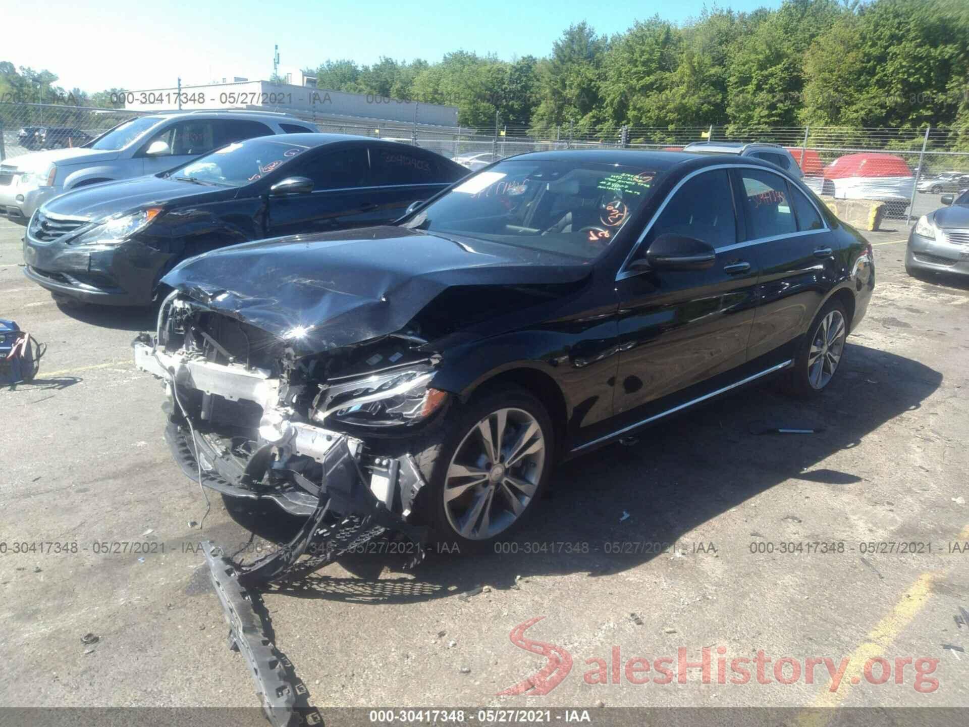 55SWF4KBXGU154661 2016 MERCEDES-BENZ C-CLASS