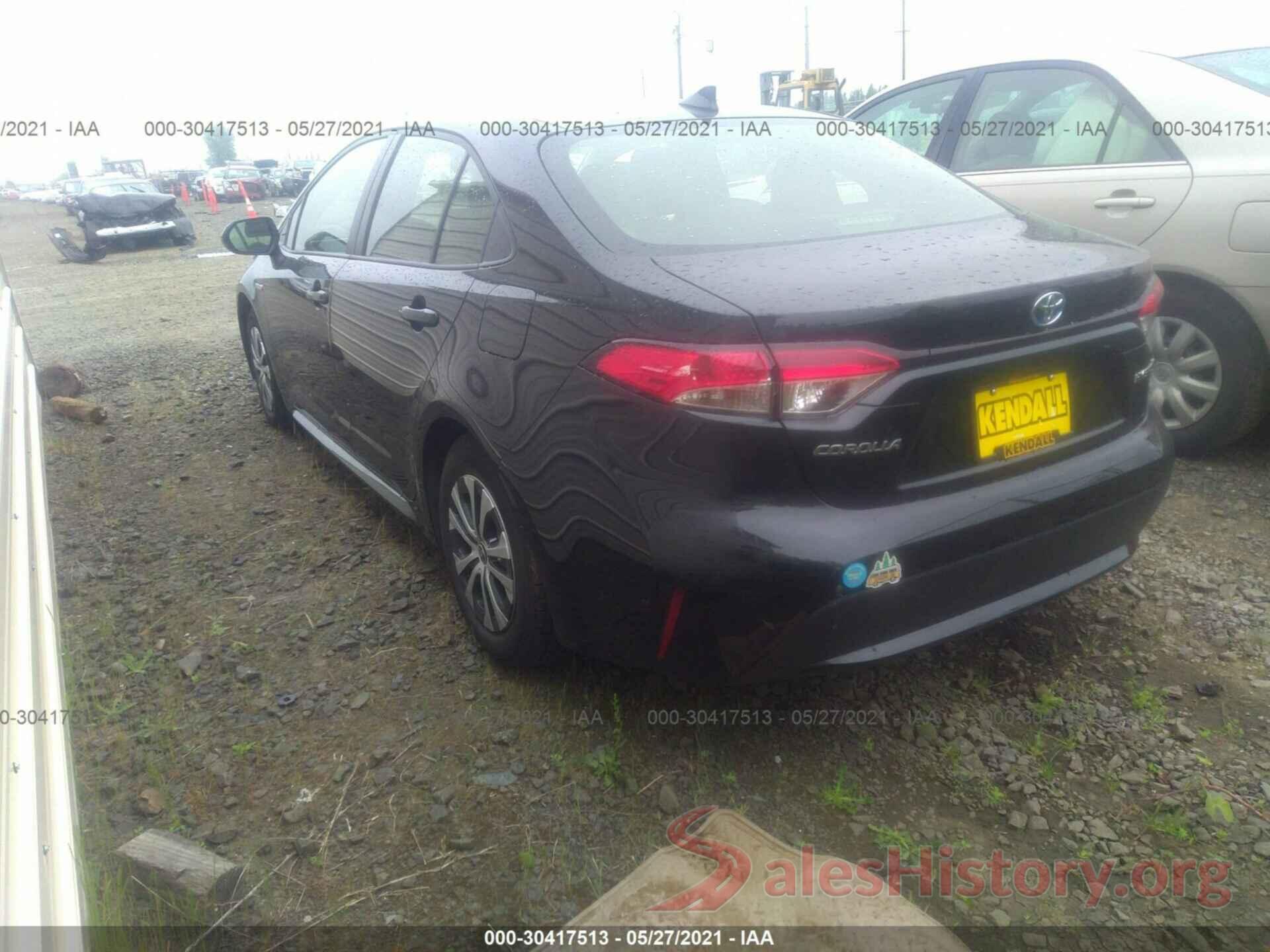 JTDEAMDE3MJ002941 2021 TOYOTA COROLLA