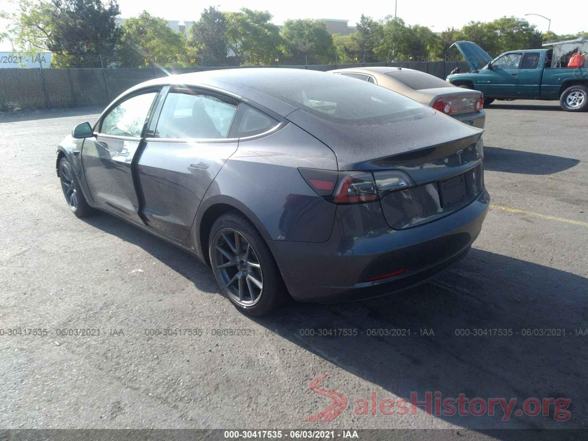 5YJ3E1EA6MF873135 2021 TESLA MODEL 3