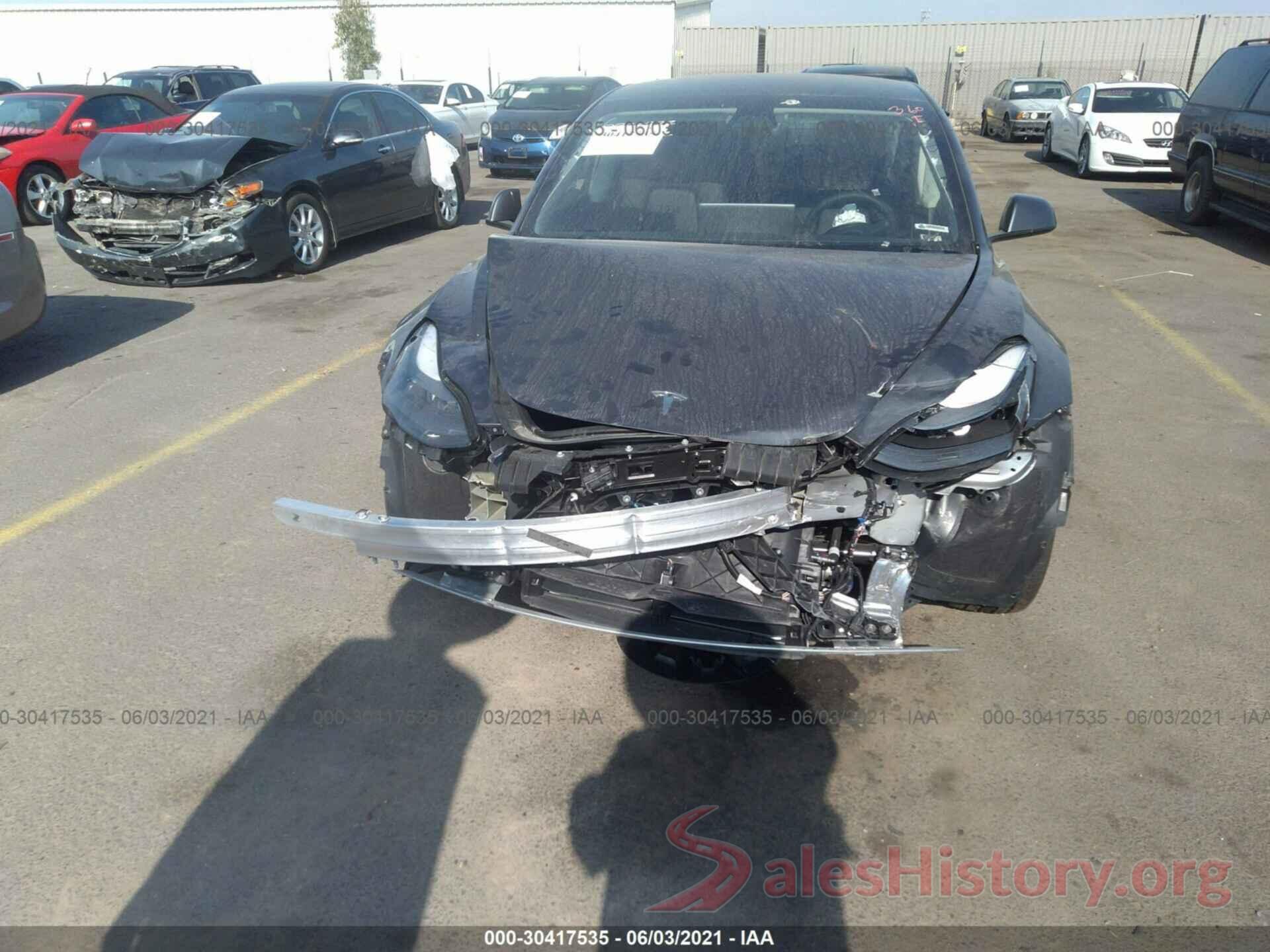 5YJ3E1EA6MF873135 2021 TESLA MODEL 3