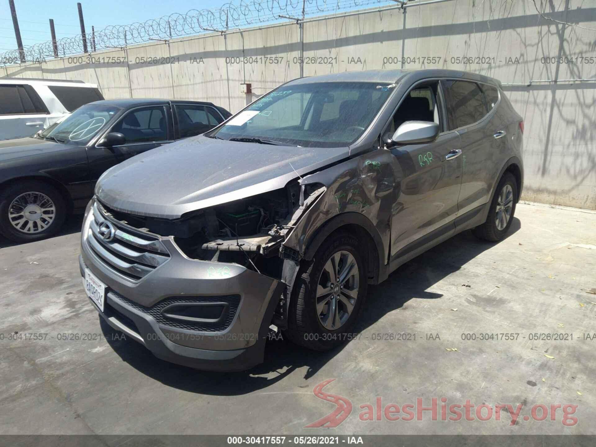 5XYZTDLB6GG349610 2016 HYUNDAI SANTA FE SPORT