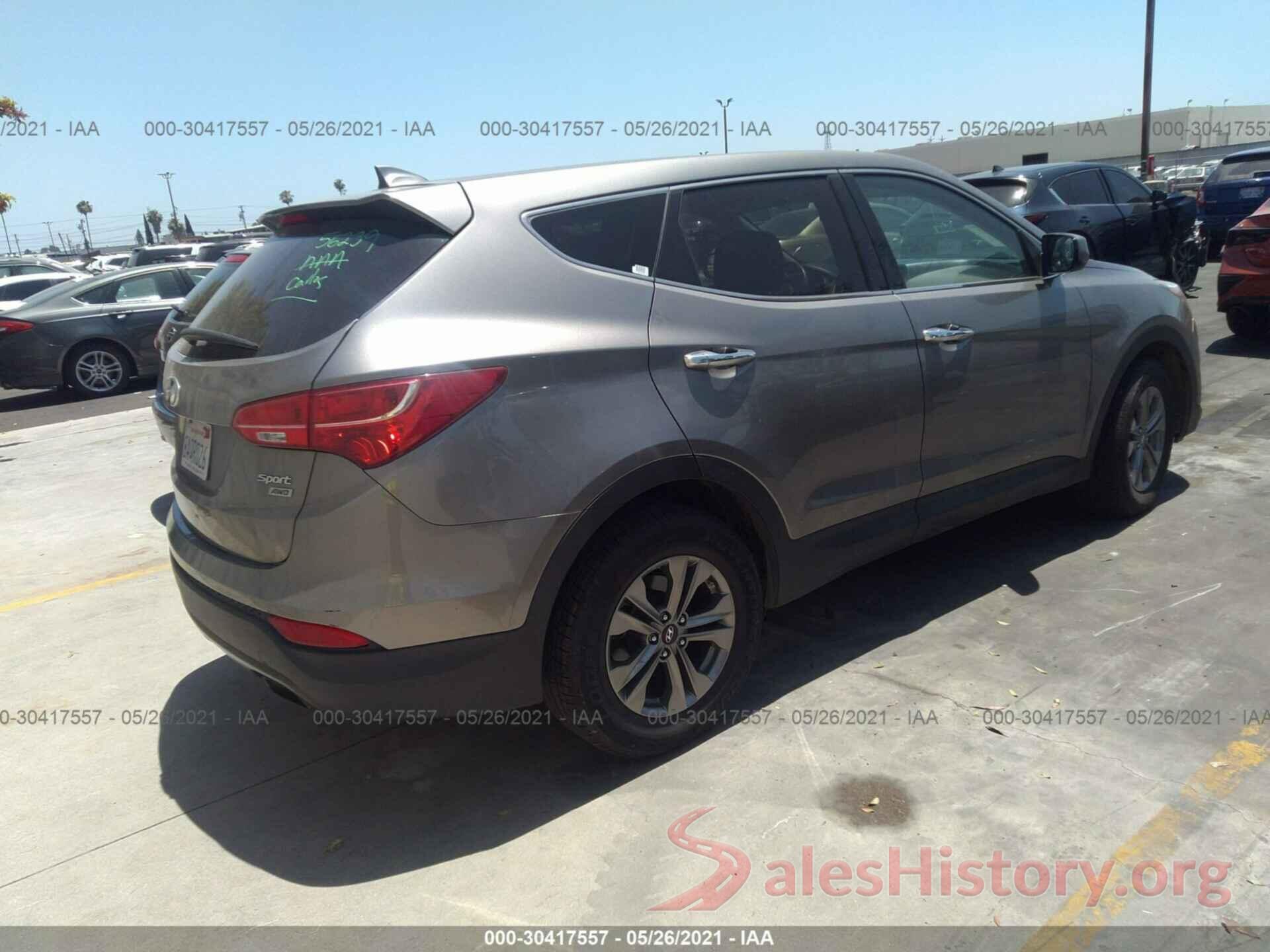 5XYZTDLB6GG349610 2016 HYUNDAI SANTA FE SPORT