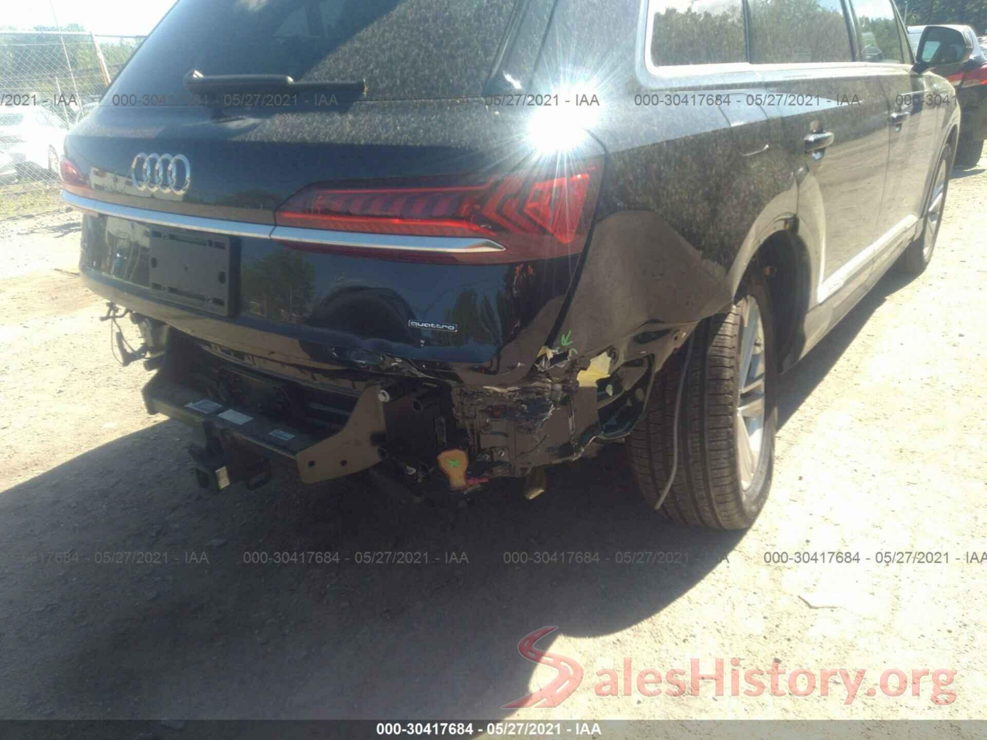 WA1LJAF72LD007060 2020 AUDI Q7